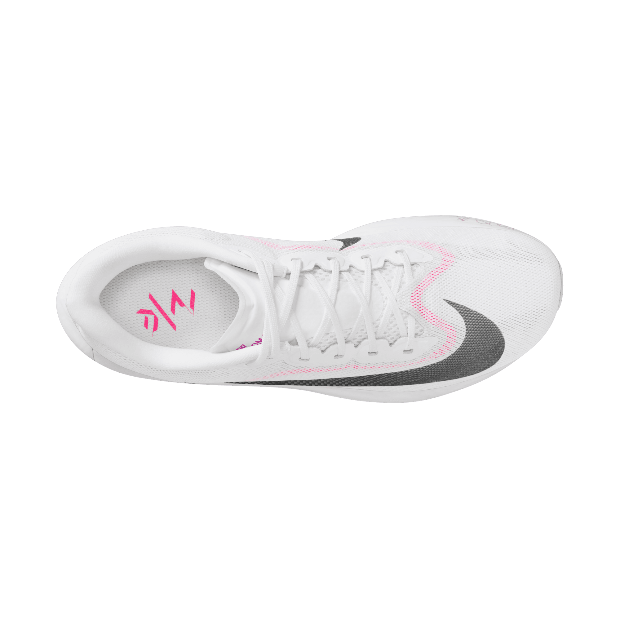 Nike Men’s Zoom Fly 6 (101 - White/Black-Vivid Grape/Hyper Pink)