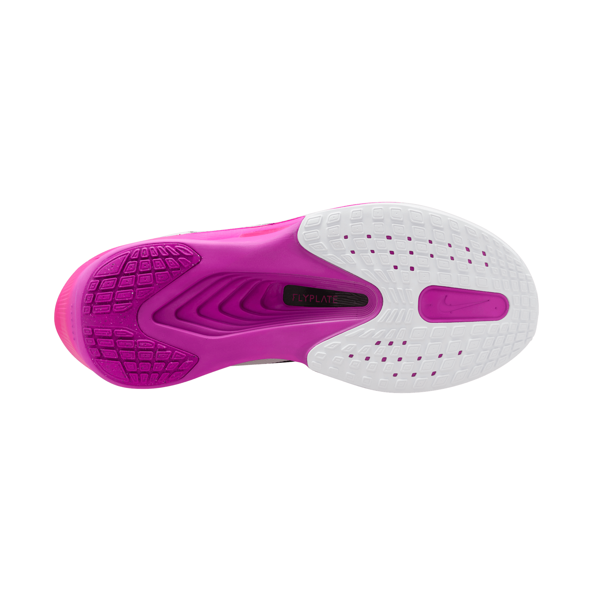 Nike Men’s Zoom Fly 6 (101 - White/Black-Vivid Grape/Hyper Pink)