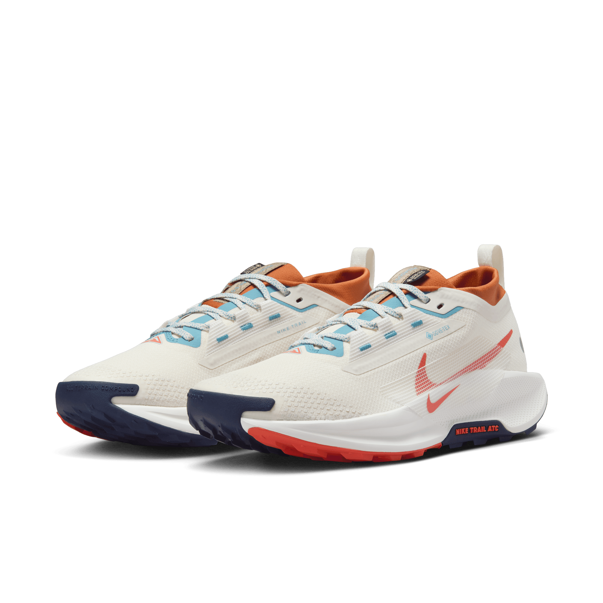 Nike Men’s React Pegasus Trail 5 GORE-TEX (003 - Phantom/Vintage Coral-Dark Russet)