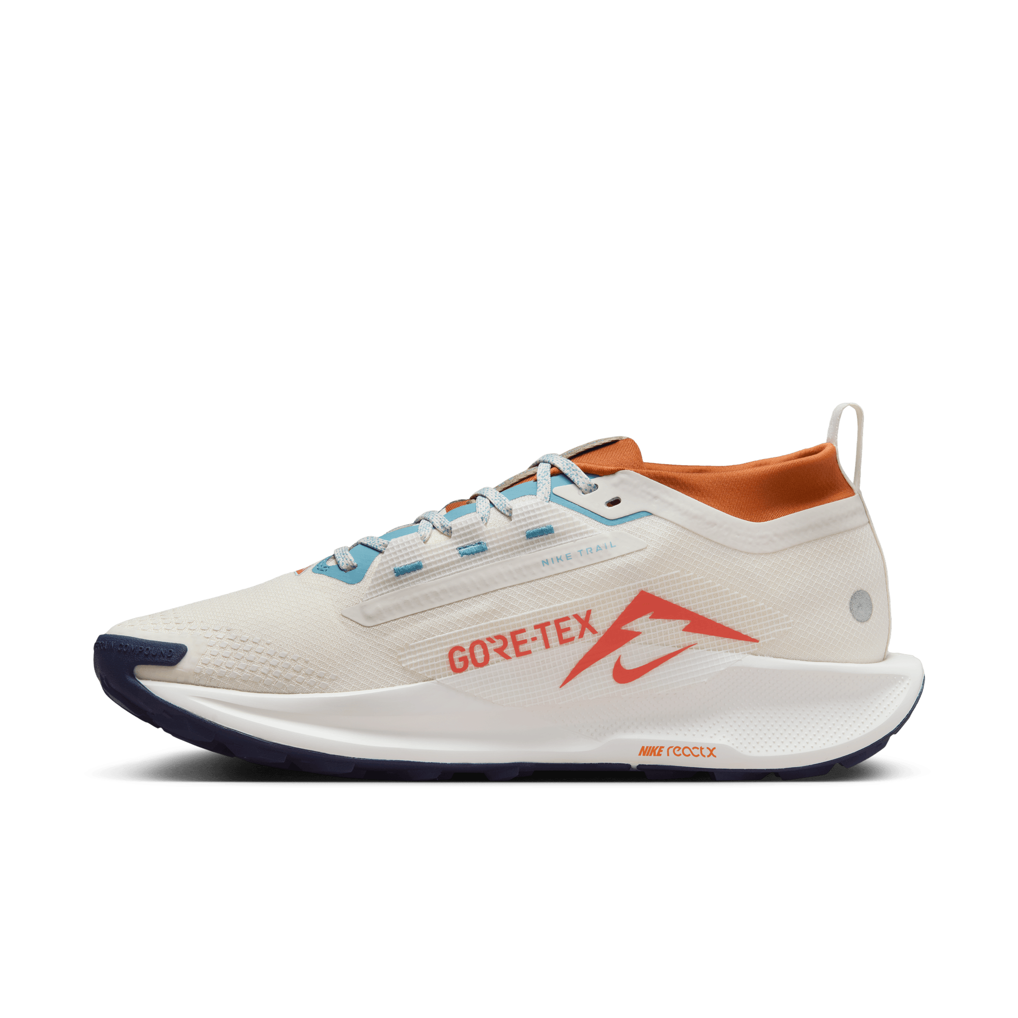 Nike Men’s React Pegasus Trail 5 GORE-TEX (003 - Phantom/Vintage Coral-Dark Russet)