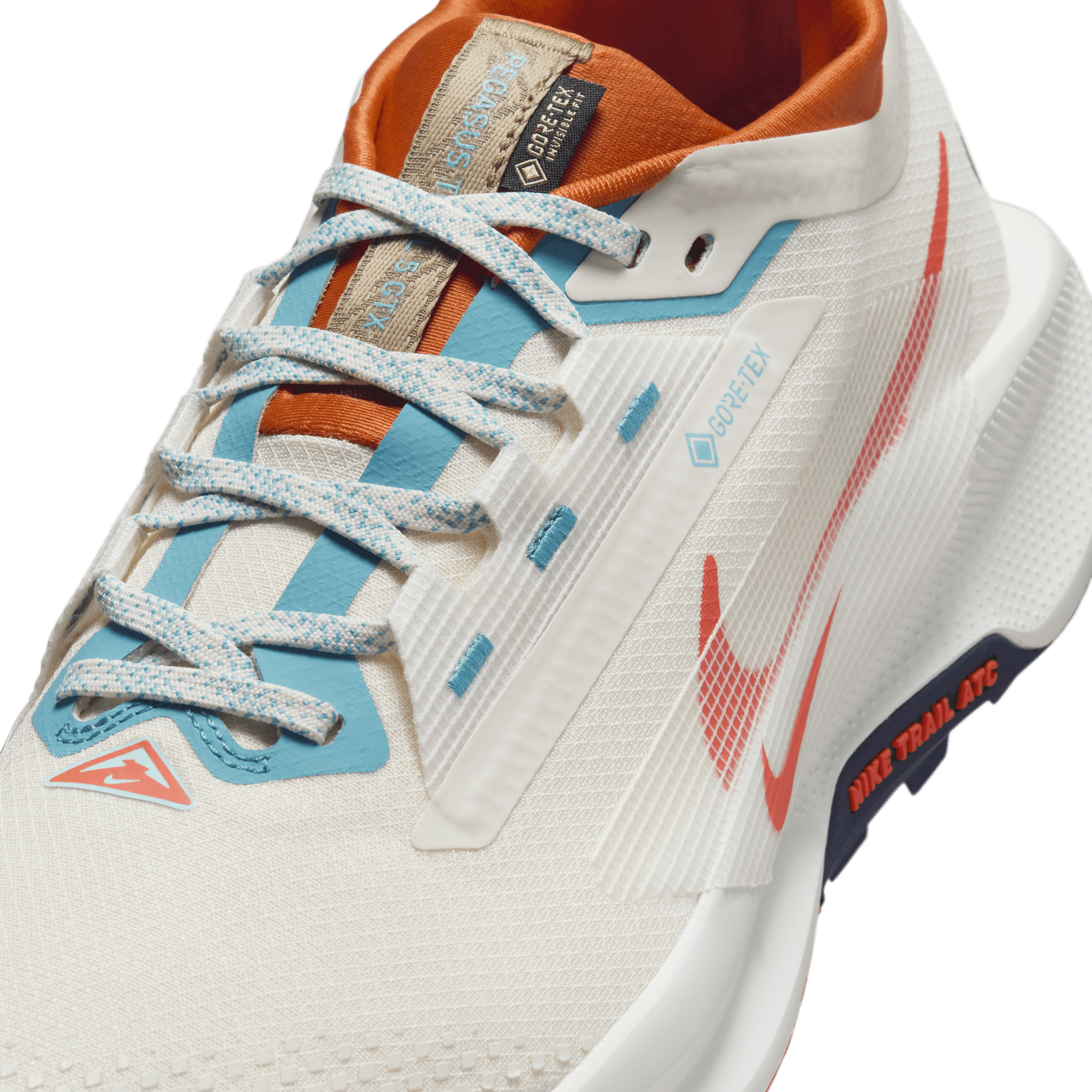 Nike Men’s React Pegasus Trail 5 GORE-TEX (003 - Phantom/Vintage Coral-Dark Russet)