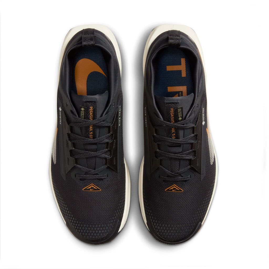 Nike Men’s React Pegasus Trail 5 GORE-TEX (007 - Off Noir/Pale Ivory-Black-Monarch)