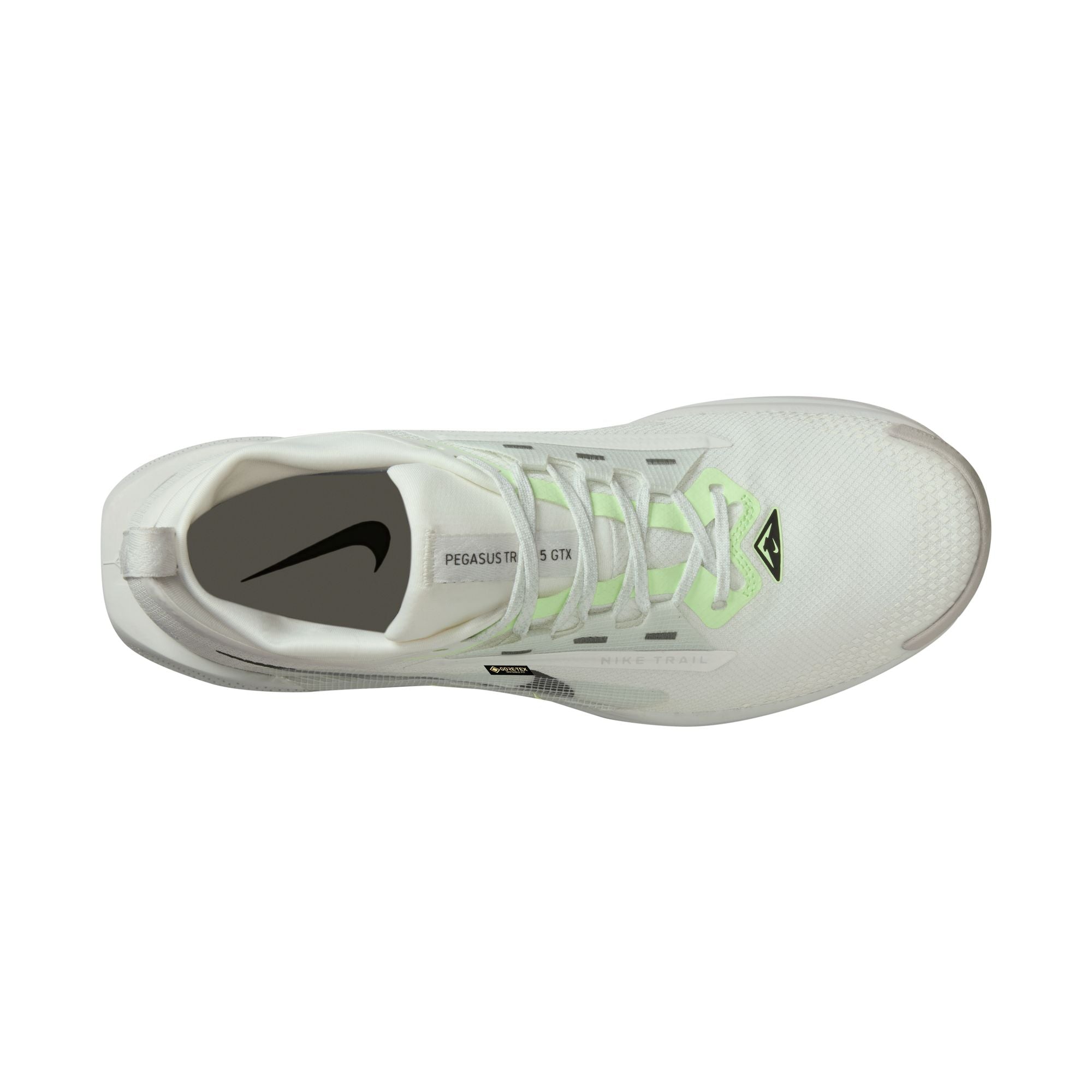 Nike Men’s React Pegasus Trail 5 GORE-TEX (102 - Summit White/Sequoia-Light Silver)