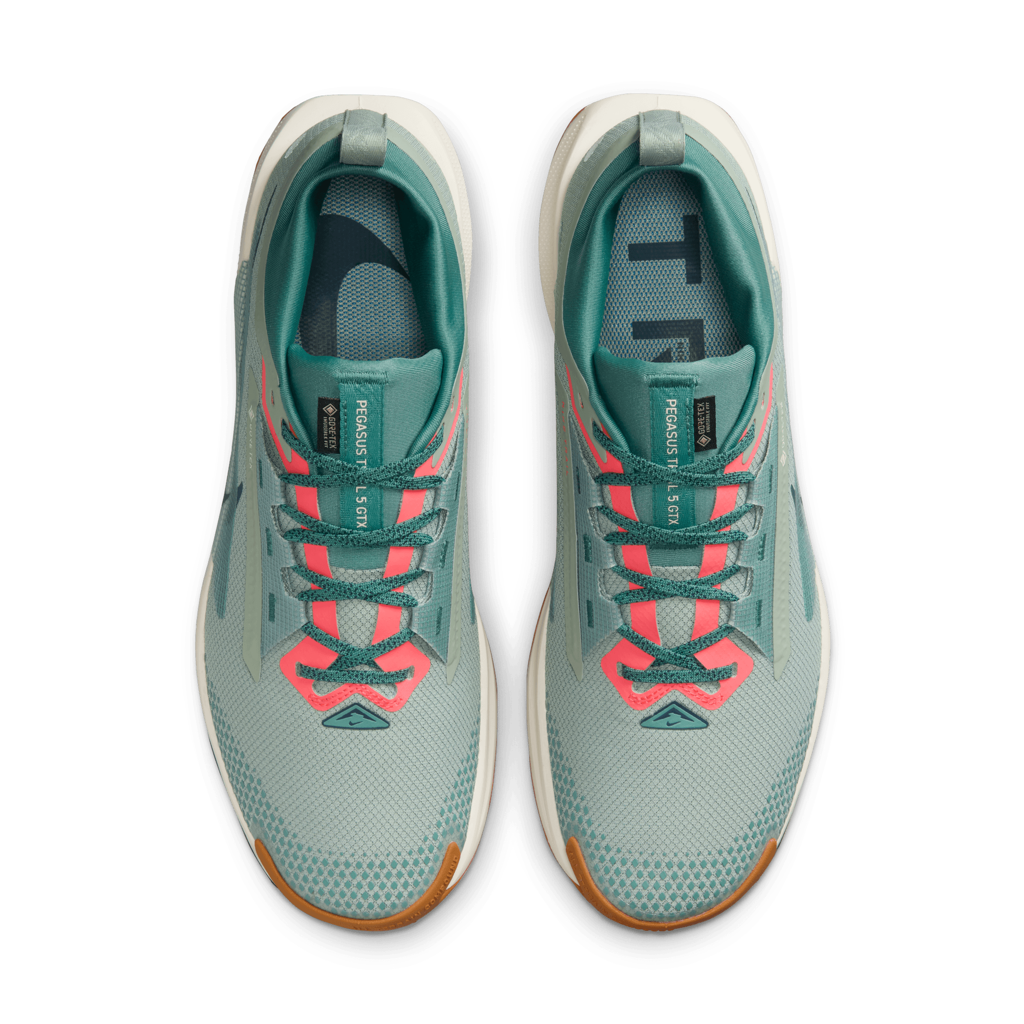Nike Men’s React Pegasus Trail 5 GORE-TEX (300 - Jade Horizon/Armory Navy-Bicoastal)