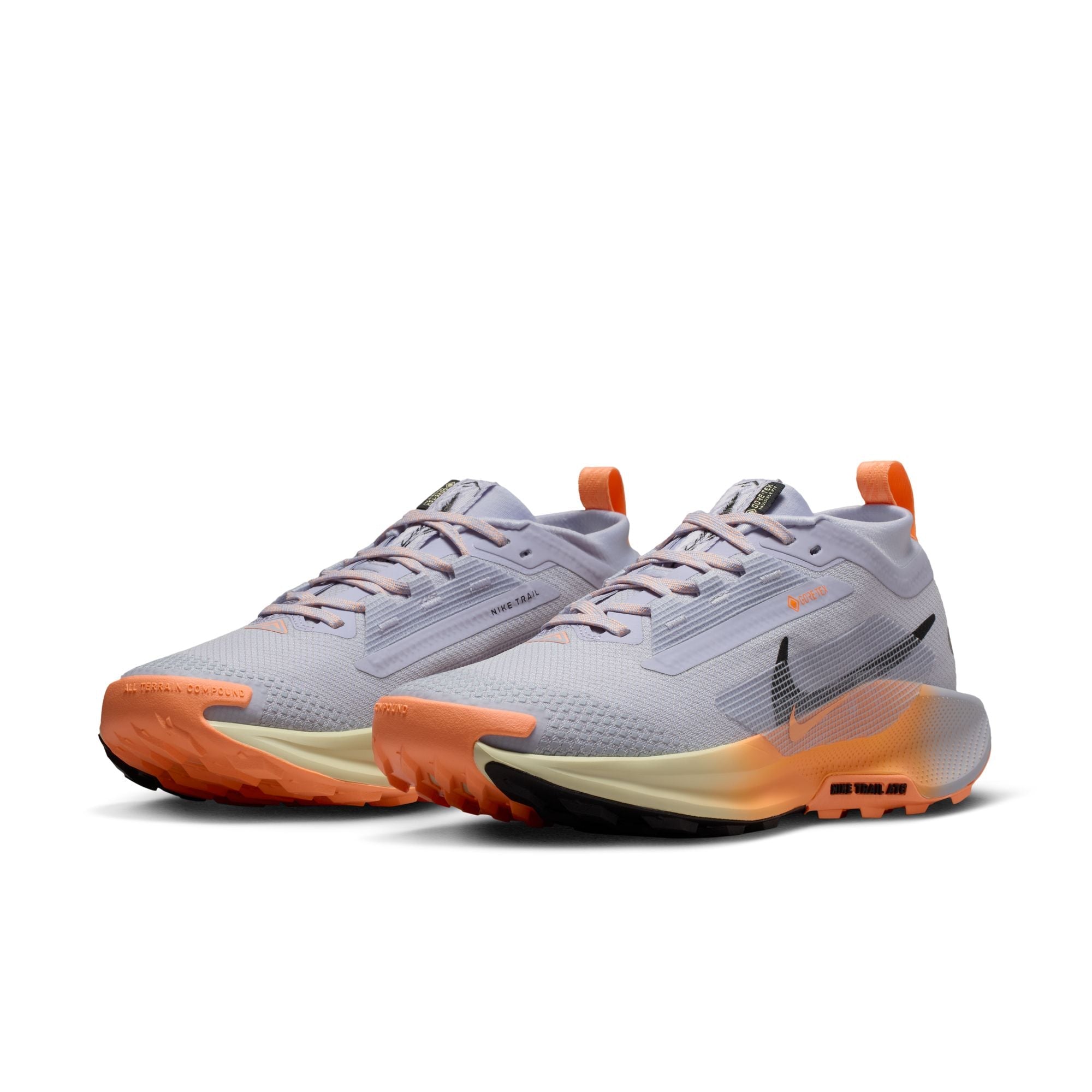 Nike Women’s React Pegasus Trail 5 GORE-TEX (011 - Ghost/Black-Malt-Orange Pulse)