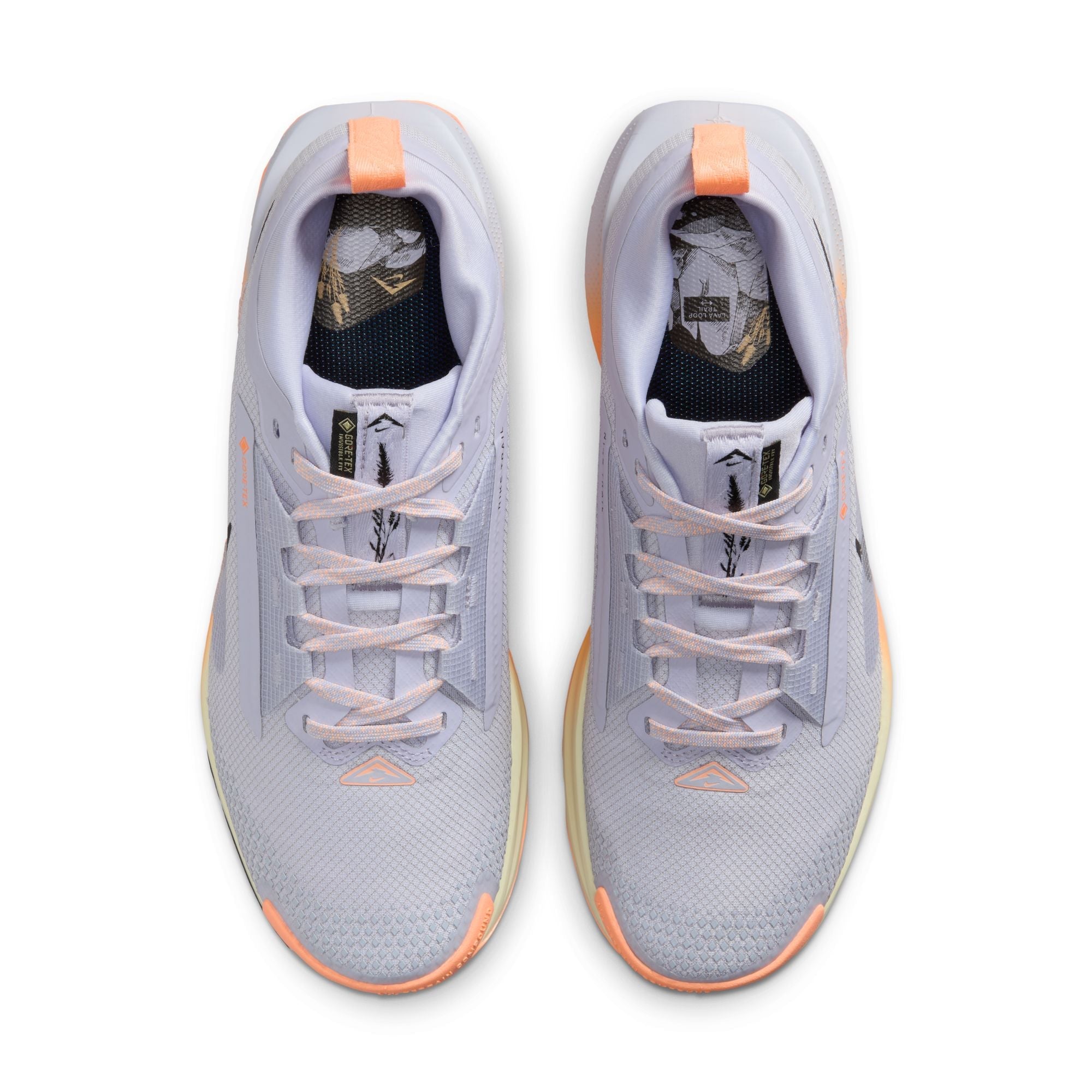 Nike Women’s React Pegasus Trail 5 GORE-TEX (011 - Ghost/Black-Malt-Orange Pulse)