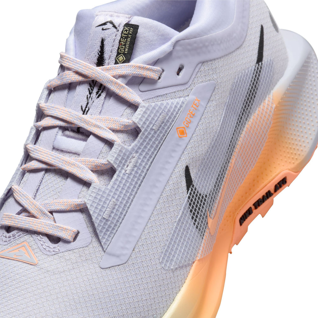Nike Women’s React Pegasus Trail 5 GORE-TEX (011 - Ghost/Black-Malt-Orange Pulse)