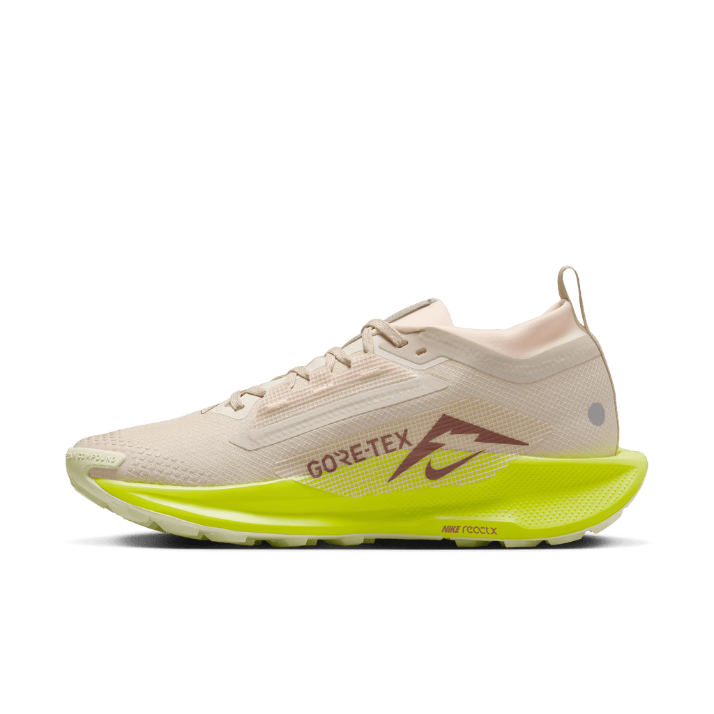 Nike Women’s React Pegasus Trail 5 GORE-TEX (101 - Sanddrift/Dark Pony-Cyber-Life Lime)