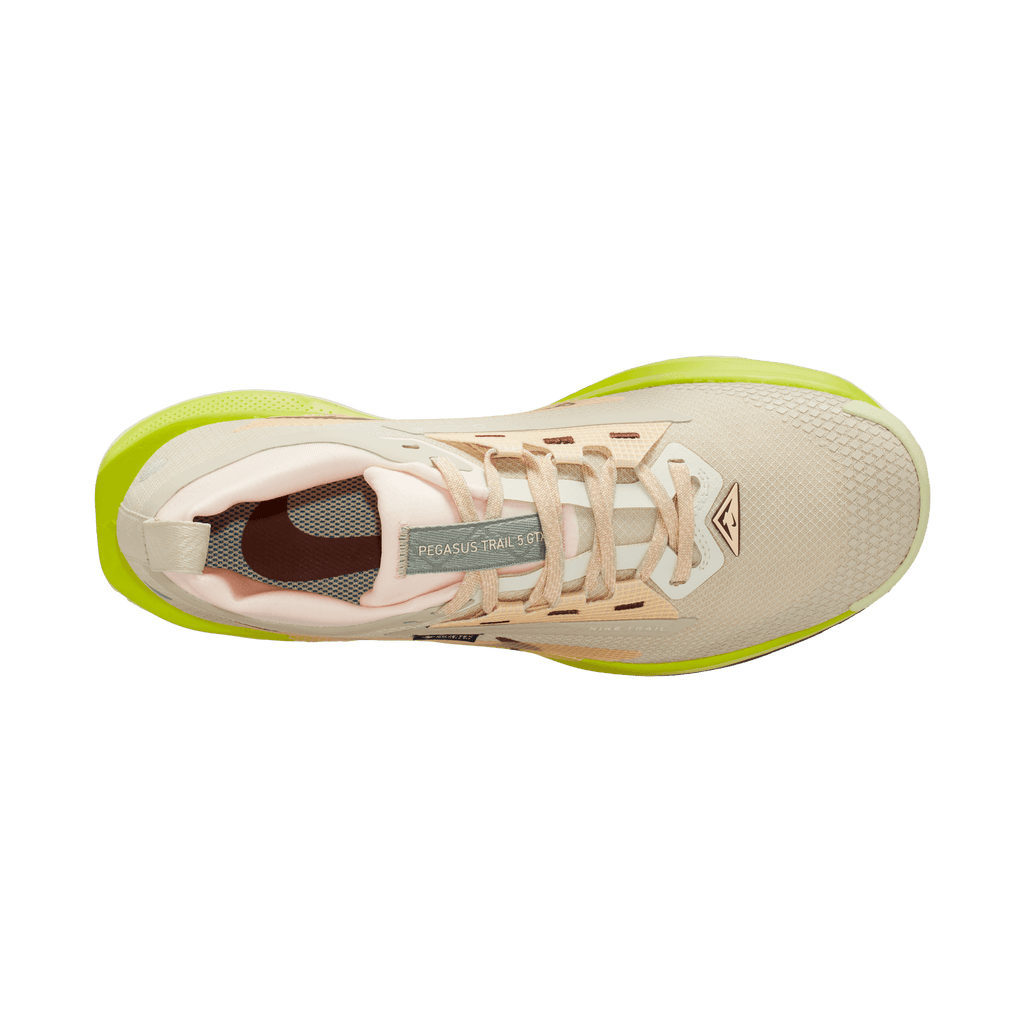Nike Women’s React Pegasus Trail 5 GORE-TEX (101 - Sanddrift/Dark Pony-Cyber-Life Lime)