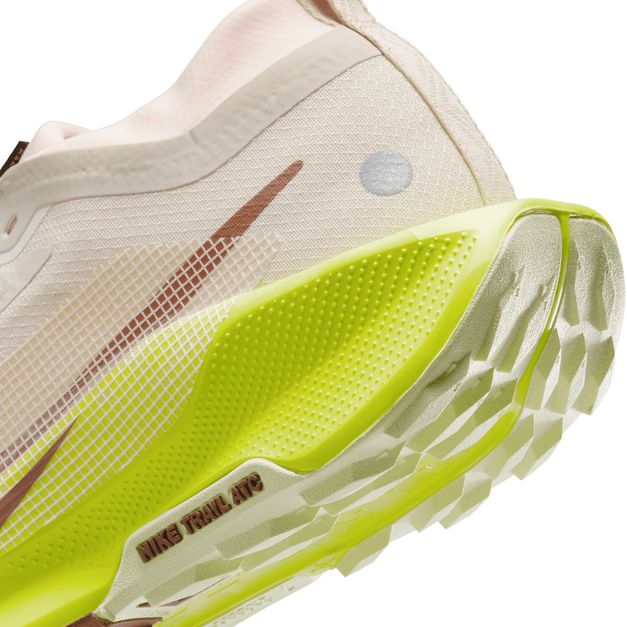 Nike Women’s React Pegasus Trail 5 GORE-TEX (101 - Sanddrift/Dark Pony-Cyber-Life Lime)
