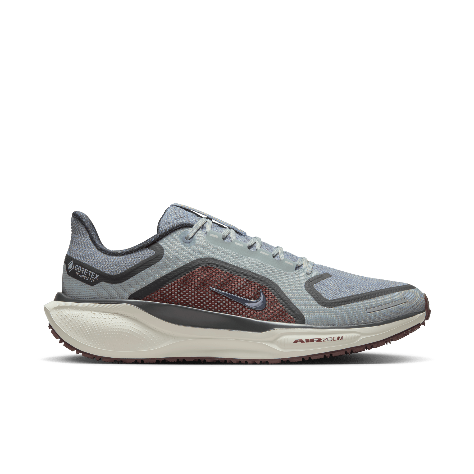 Nike Men's Pegasus 41 GORE-TEX (003 - Light Pumice/Ashen Slate-Burgundy Crush)
