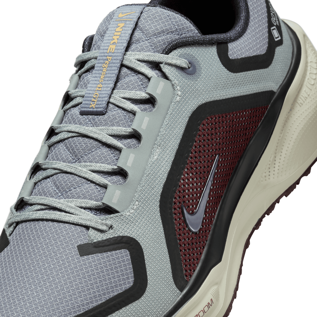 Nike Men's Pegasus 41 GORE-TEX (003 - Light Pumice/Ashen Slate-Burgundy Crush)