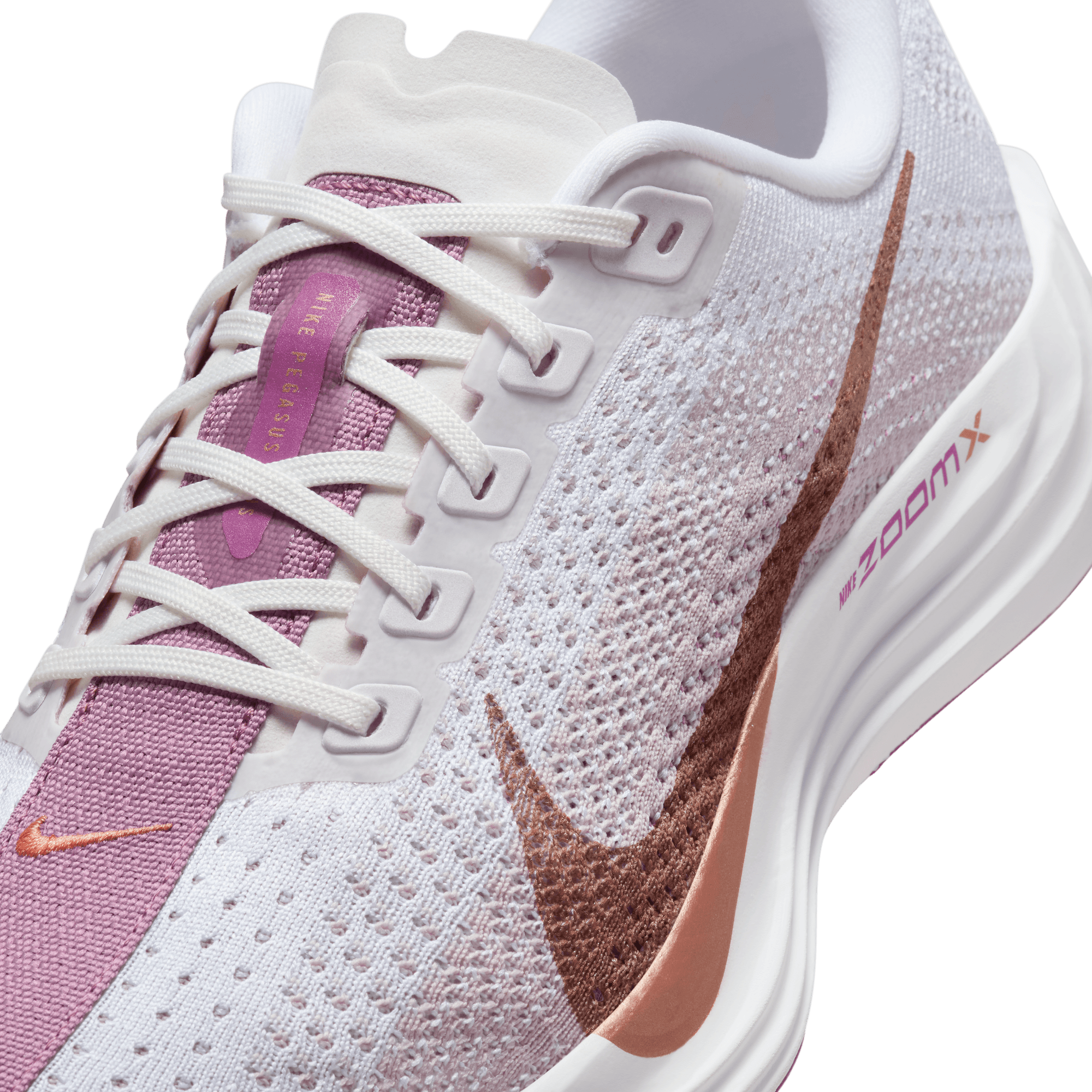 Nike Women’s Pegasus Plus (108 - White/Metallic Red Bronze-Platinum Violet)