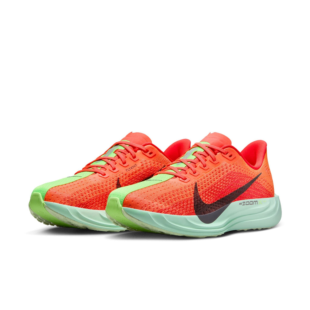 Nike Women’s Pegasus Plus (600 - Bright Crimson/Cave Purple-Lime Blast)