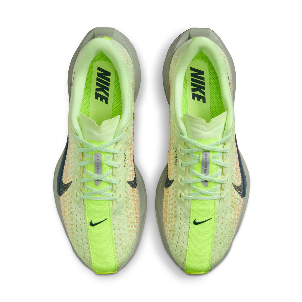 Nike Women’s Pegasus Plus (700 - Barely Volt/Armory Navy-Sesame)