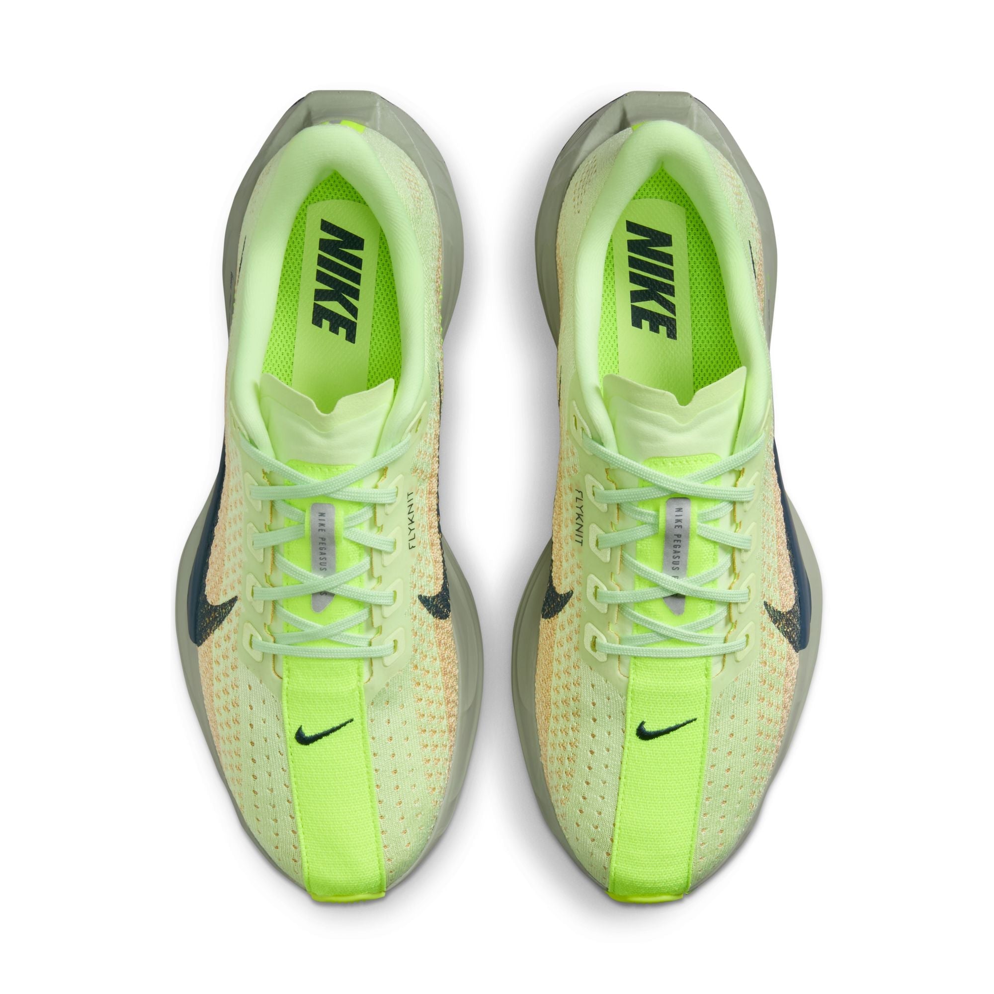 Nike Women’s Pegasus Plus (700 - Barely Volt/Armory Navy-Sesame)