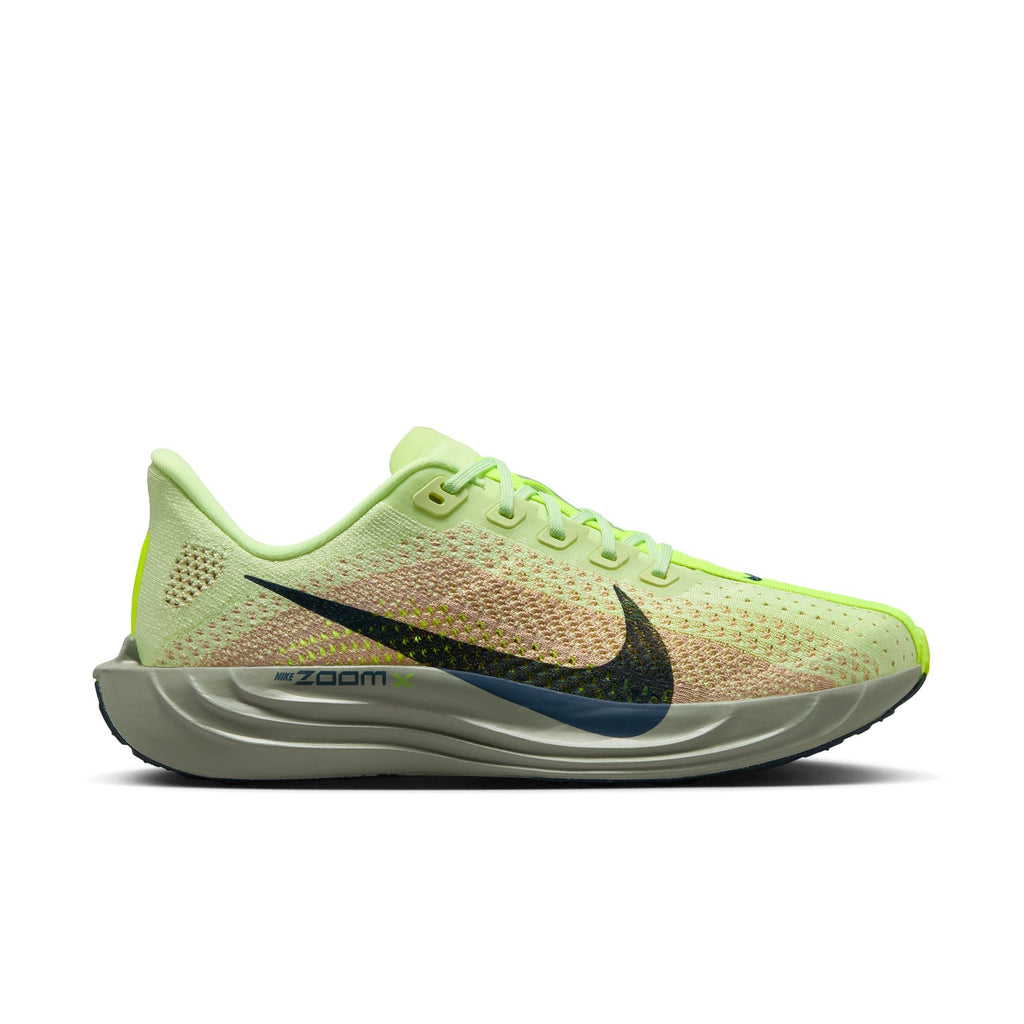 Nike Women’s Pegasus Plus (700 - Barely Volt/Armory Navy-Sesame)