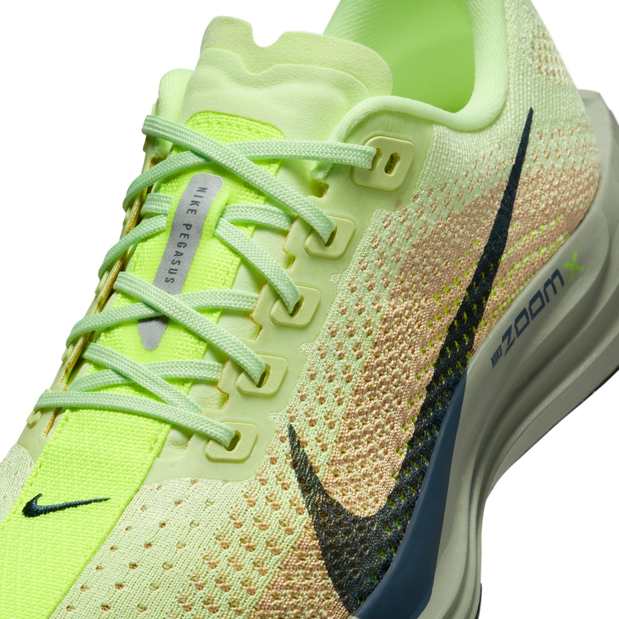 Nike Women’s Pegasus Plus (700 - Barely Volt/Armory Navy-Sesame)