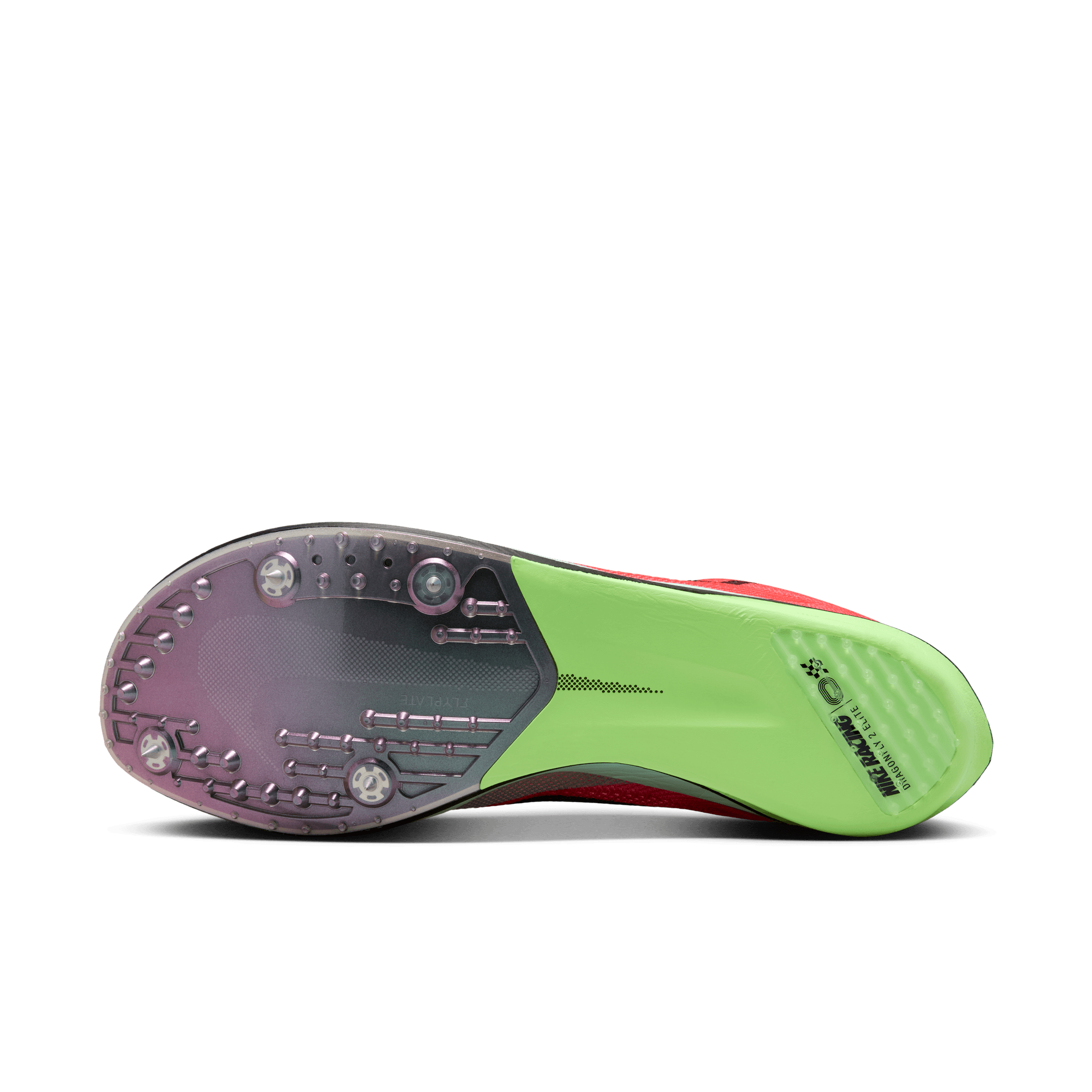 Nike Unisex Dragonfly 2 Elite (600 - Bright Crimson/Cave Purple-Lime Blast)