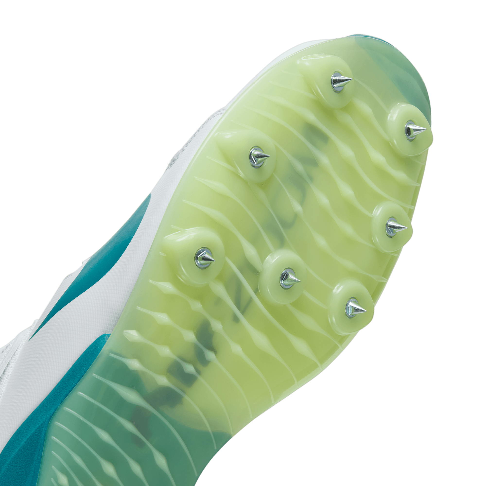 Nike Unisex Air Zoom Long Jump Elite (100 - White/Bright Spruce-Barely Green)
