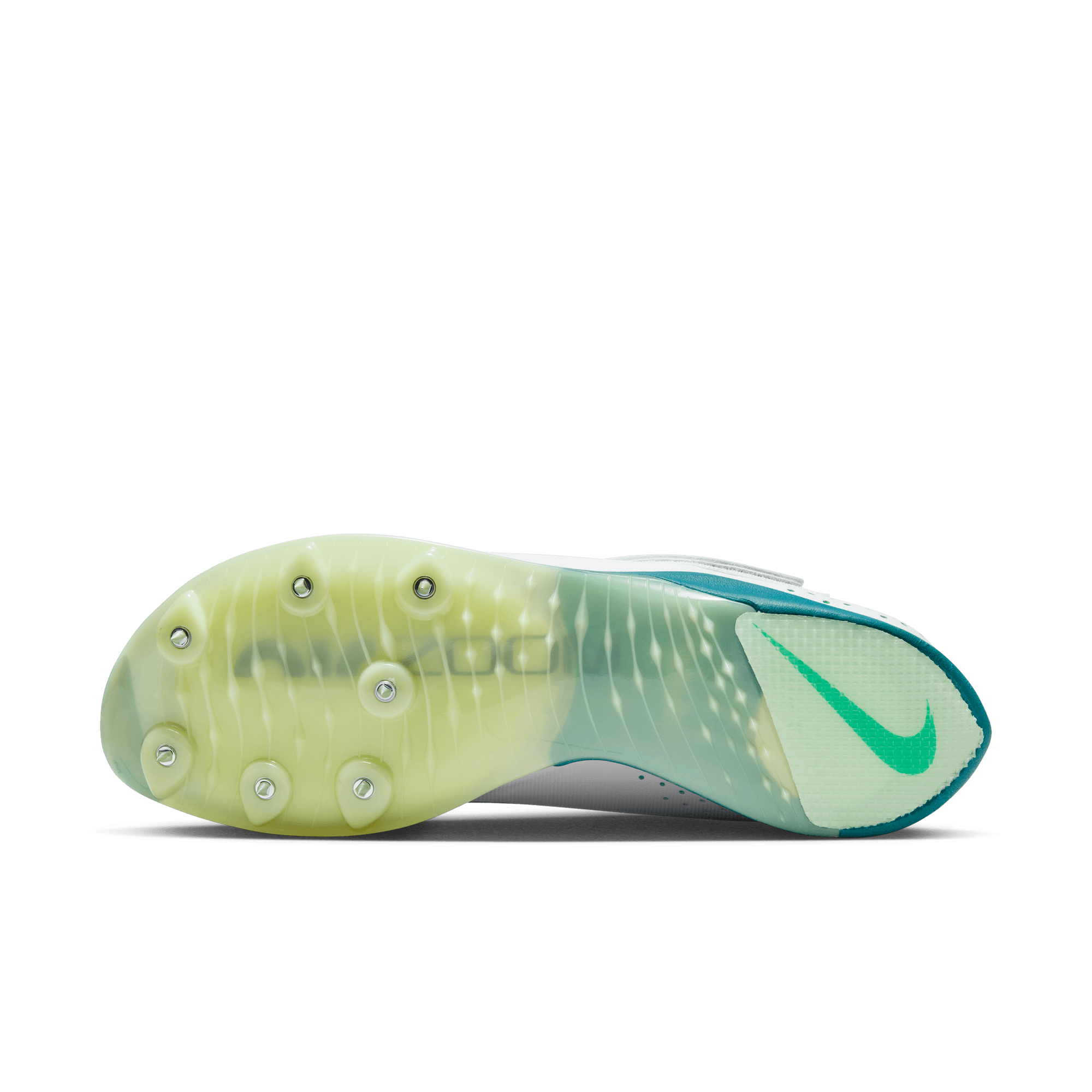Nike Unisex Air Zoom Long Jump Elite (100 - White/Bright Spruce-Barely Green)