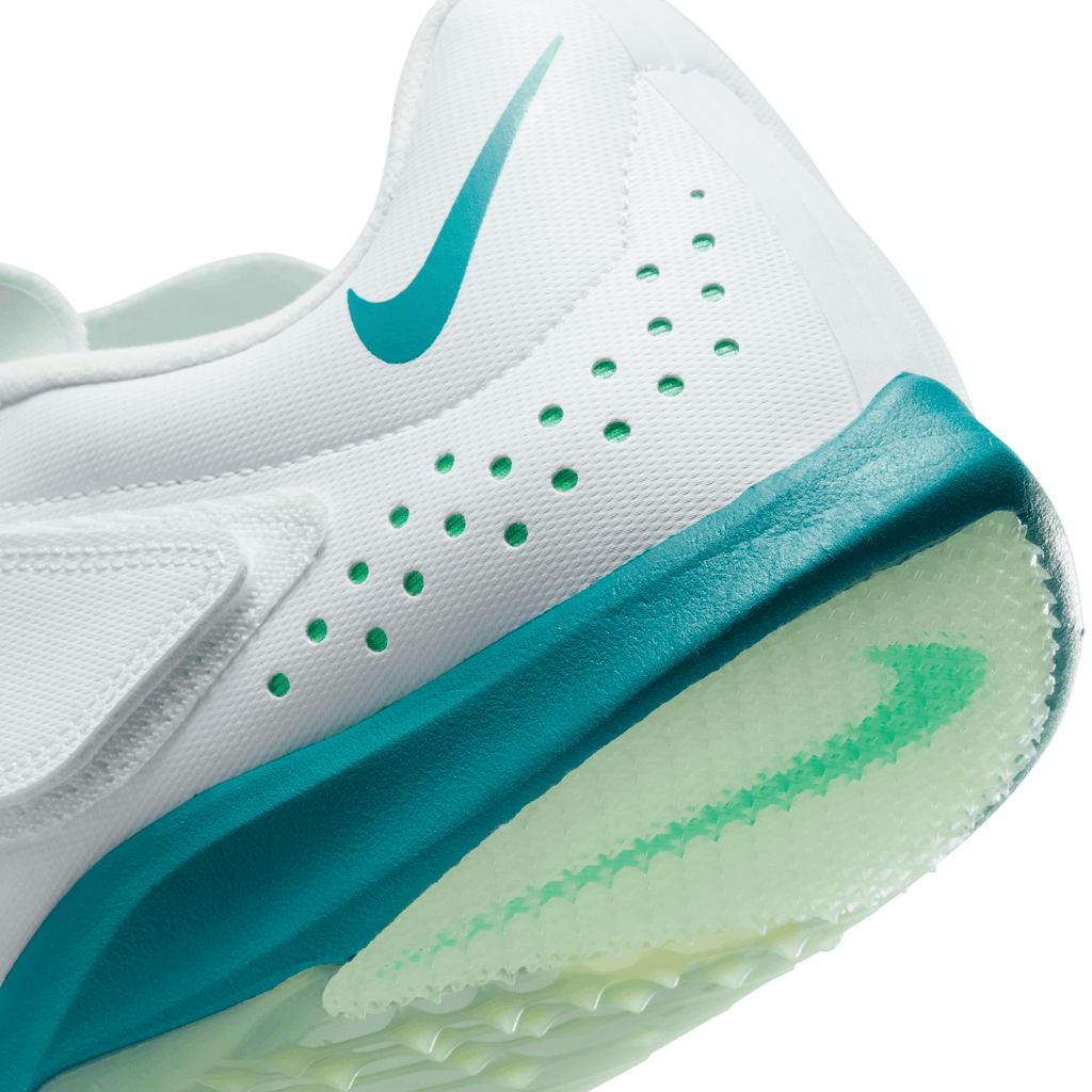 Nike Unisex Air Zoom Long Jump Elite (100 - White/Bright Spruce-Barely Green)