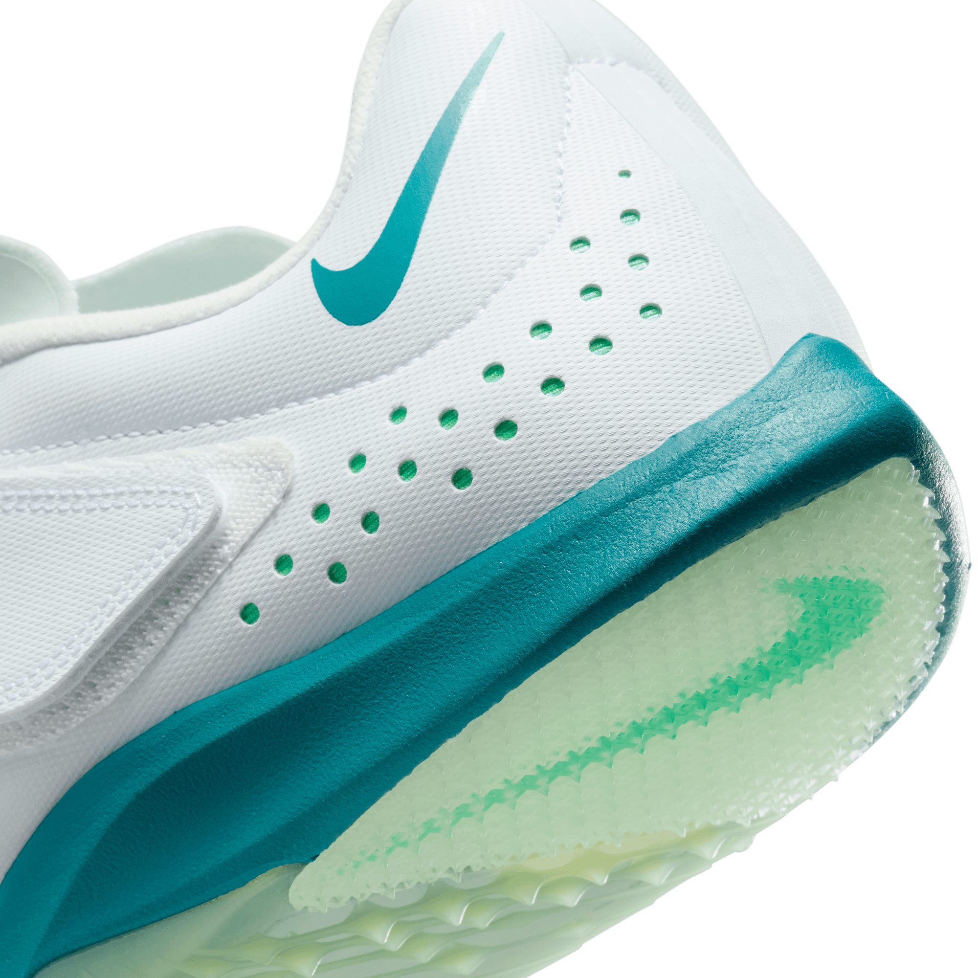 Nike Unisex Air Zoom Long Jump Elite (100 - White/Bright Spruce-Barely Green)