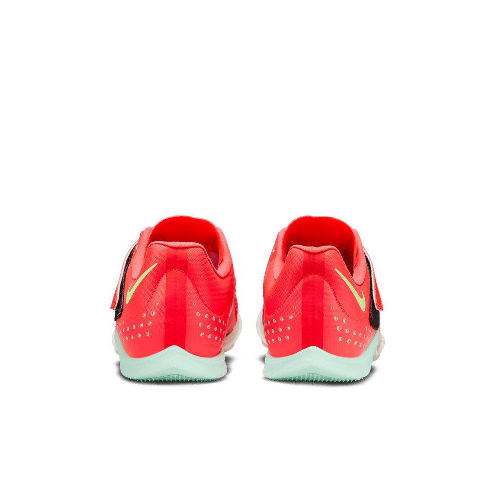 Nike Unisex Air Zoom Long Jump Elite (600 - Bright Crimson/Washed Coral-Lime Blast)