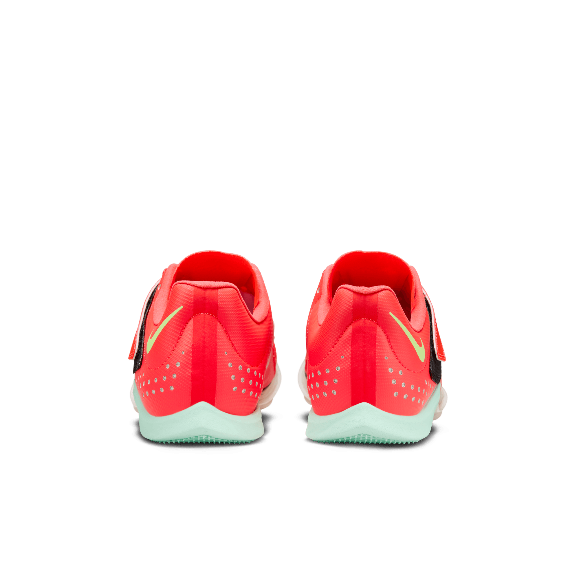 Nike Unisex Air Zoom Long Jump Elite (600 - Bright Crimson/Washed Coral-Lime Blast)