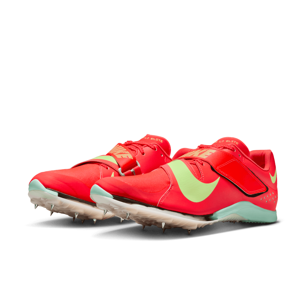 Nike Unisex Air Zoom Long Jump Elite (600 - Bright Crimson/Washed Coral-Lime Blast)