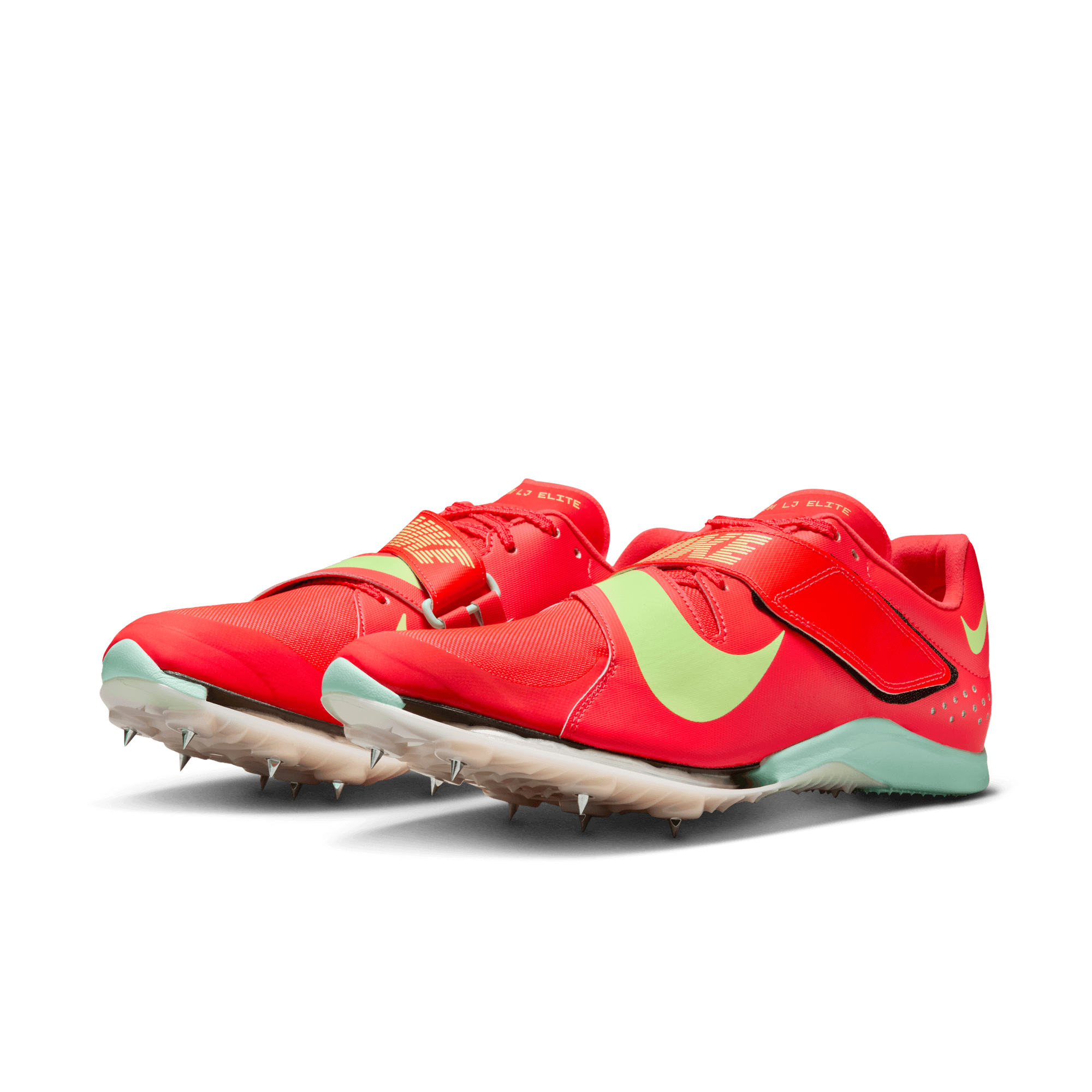 Nike Unisex Air Zoom Long Jump Elite (600 - Bright Crimson/Washed Coral-Lime Blast)