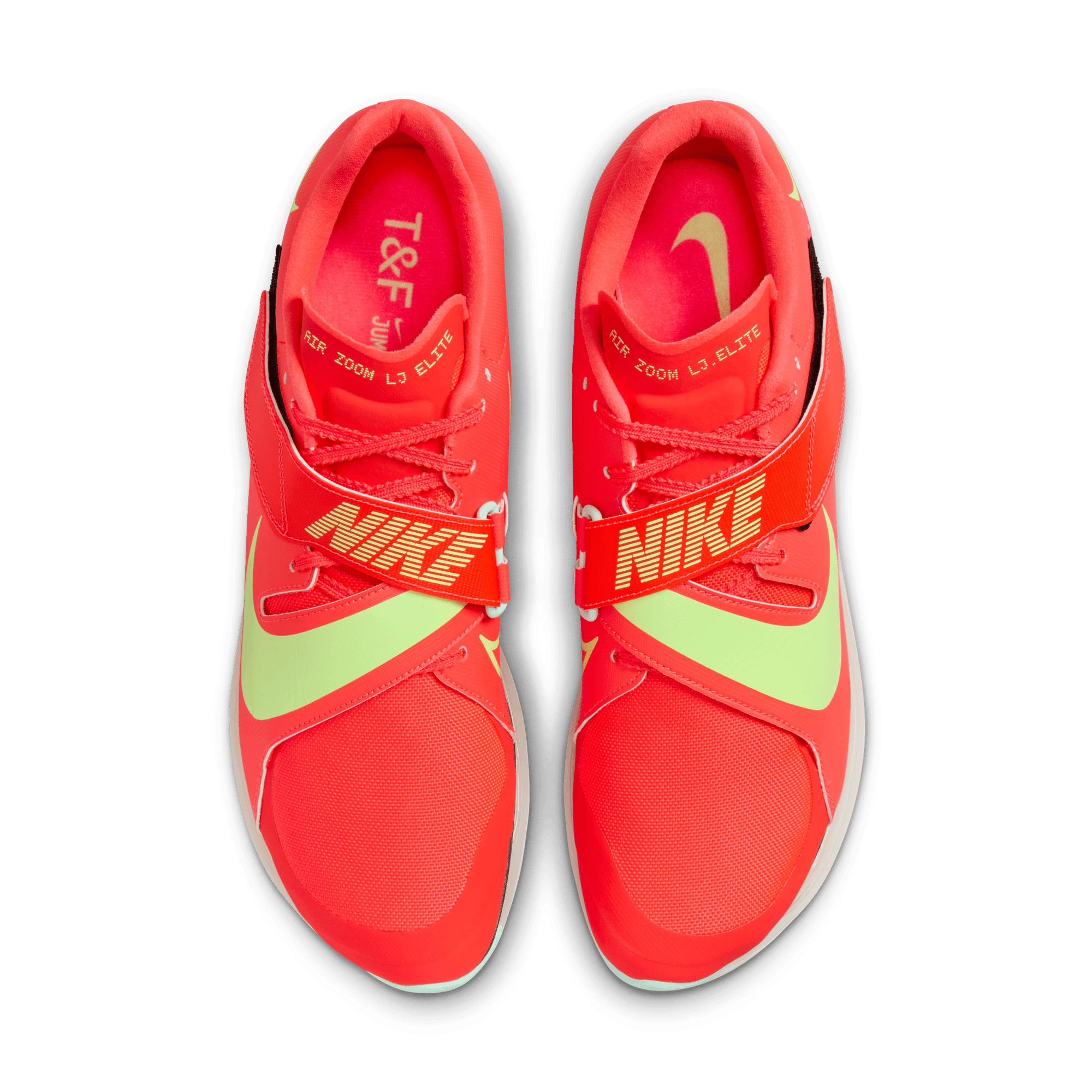 Nike Unisex Air Zoom Long Jump Elite (600 - Bright Crimson/Washed Coral-Lime Blast)