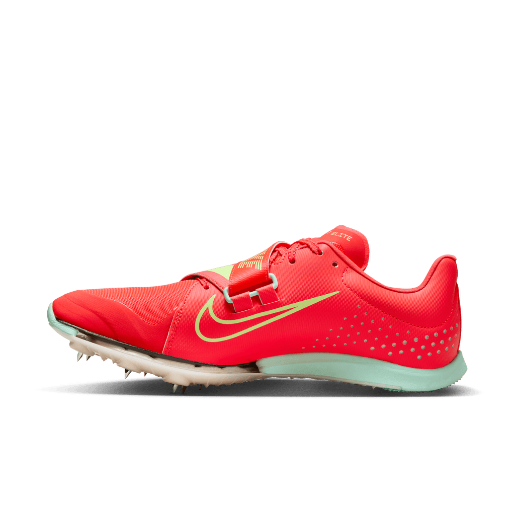 Nike Unisex Air Zoom Long Jump Elite (600 - Bright Crimson/Washed Coral-Lime Blast)