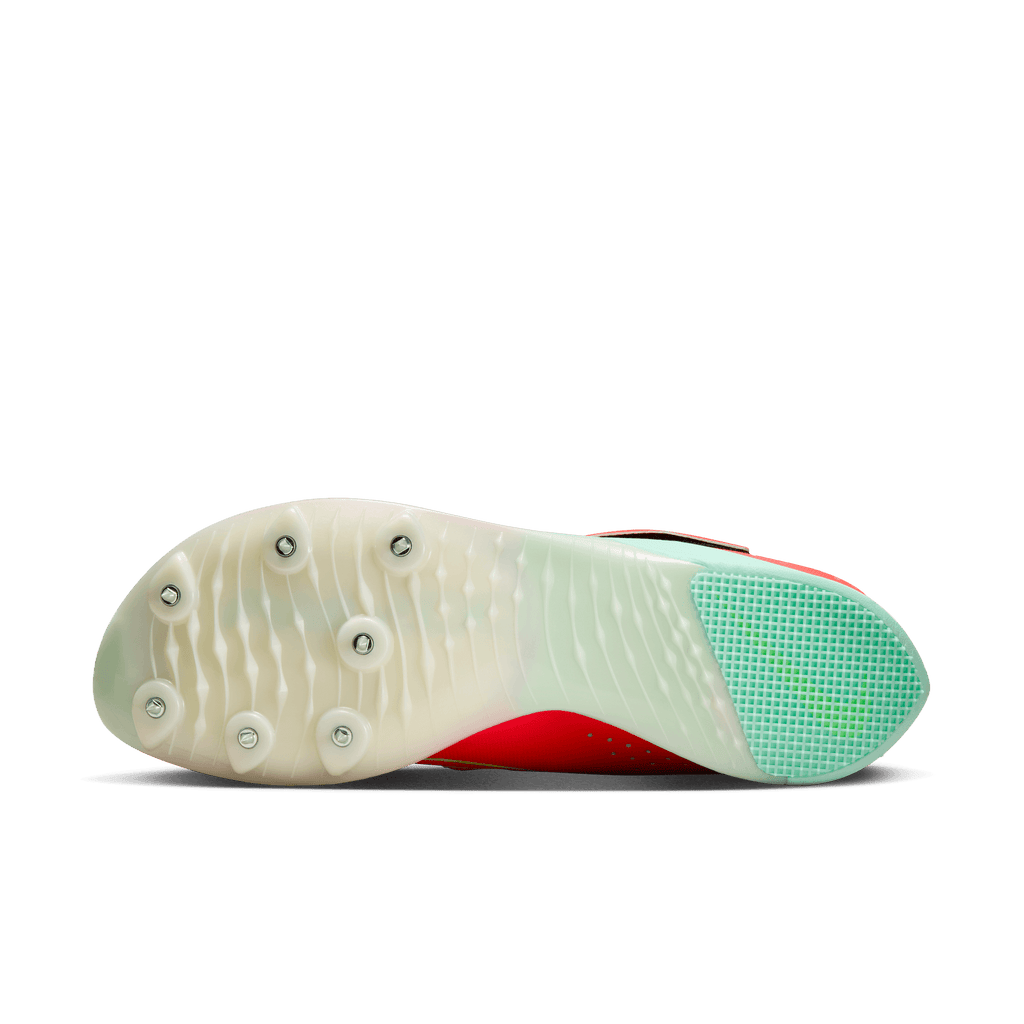 Nike Unisex Air Zoom Long Jump Elite (600 - Bright Crimson/Washed Coral-Lime Blast)