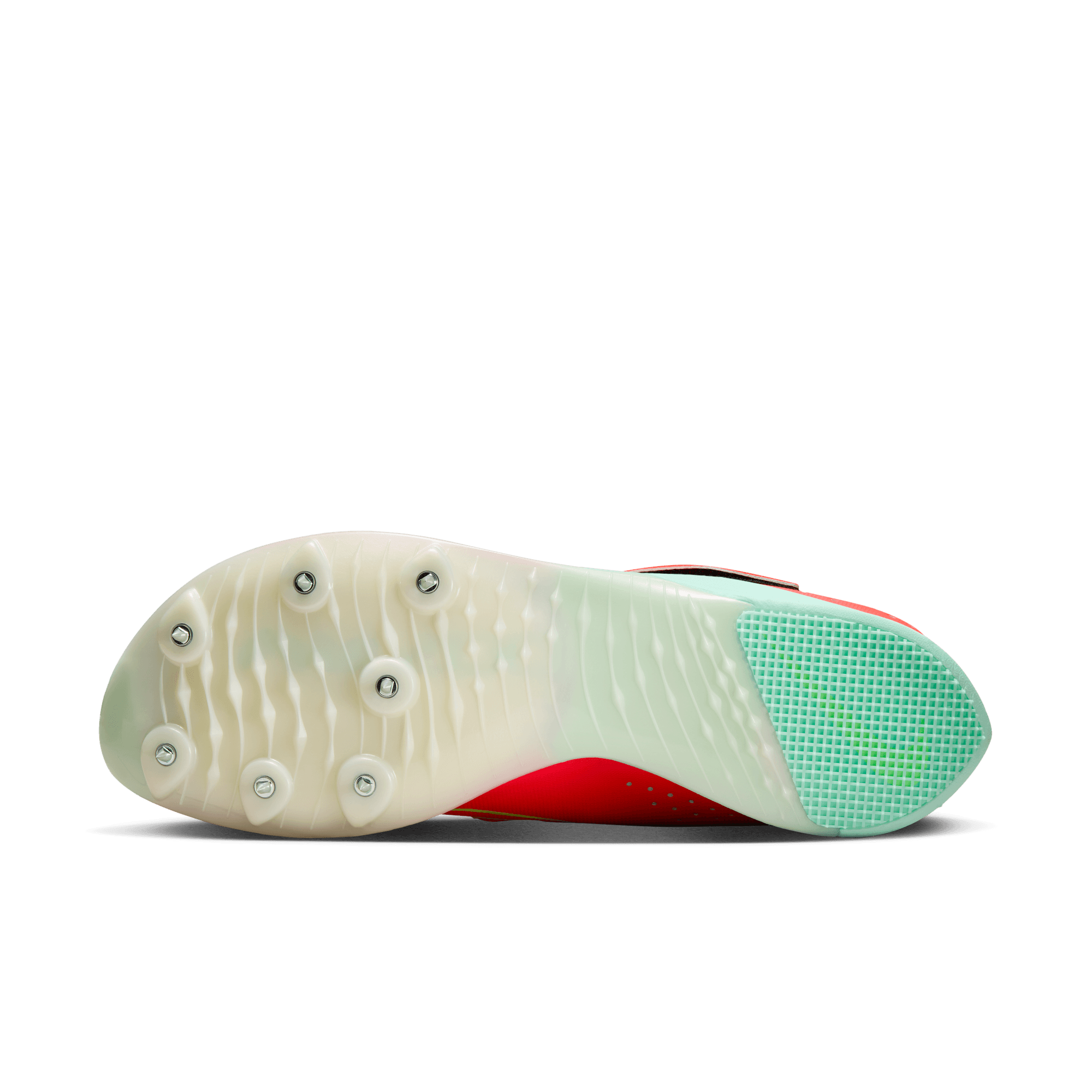 Nike Unisex Air Zoom Long Jump Elite (600 - Bright Crimson/Washed Coral-Lime Blast)