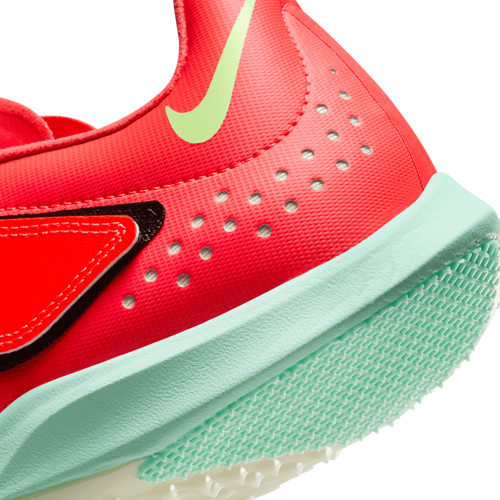 Nike Unisex Air Zoom Long Jump Elite (600 - Bright Crimson/Washed Coral-Lime Blast)