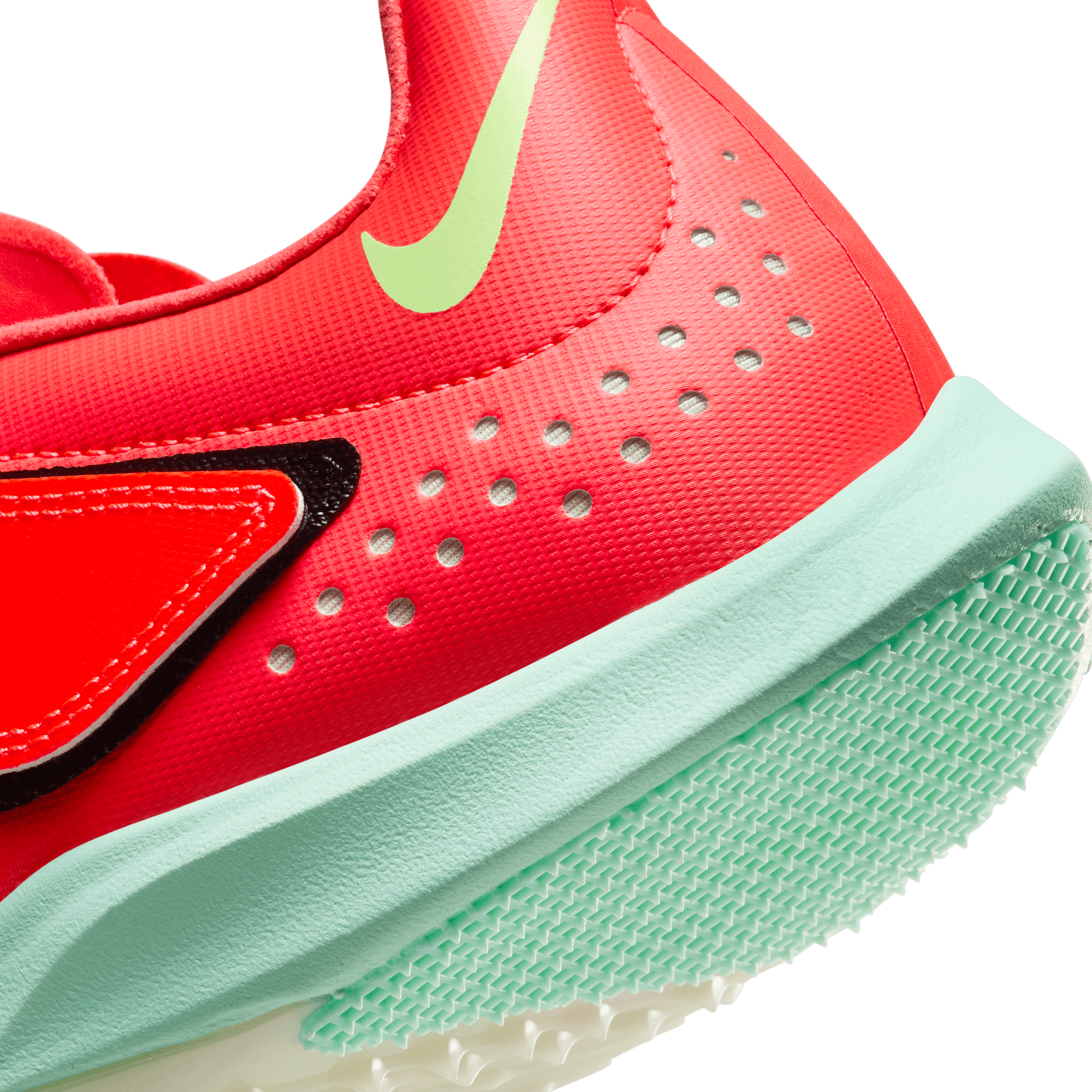 Nike Unisex Air Zoom Long Jump Elite (600 - Bright Crimson/Washed Coral-Lime Blast)