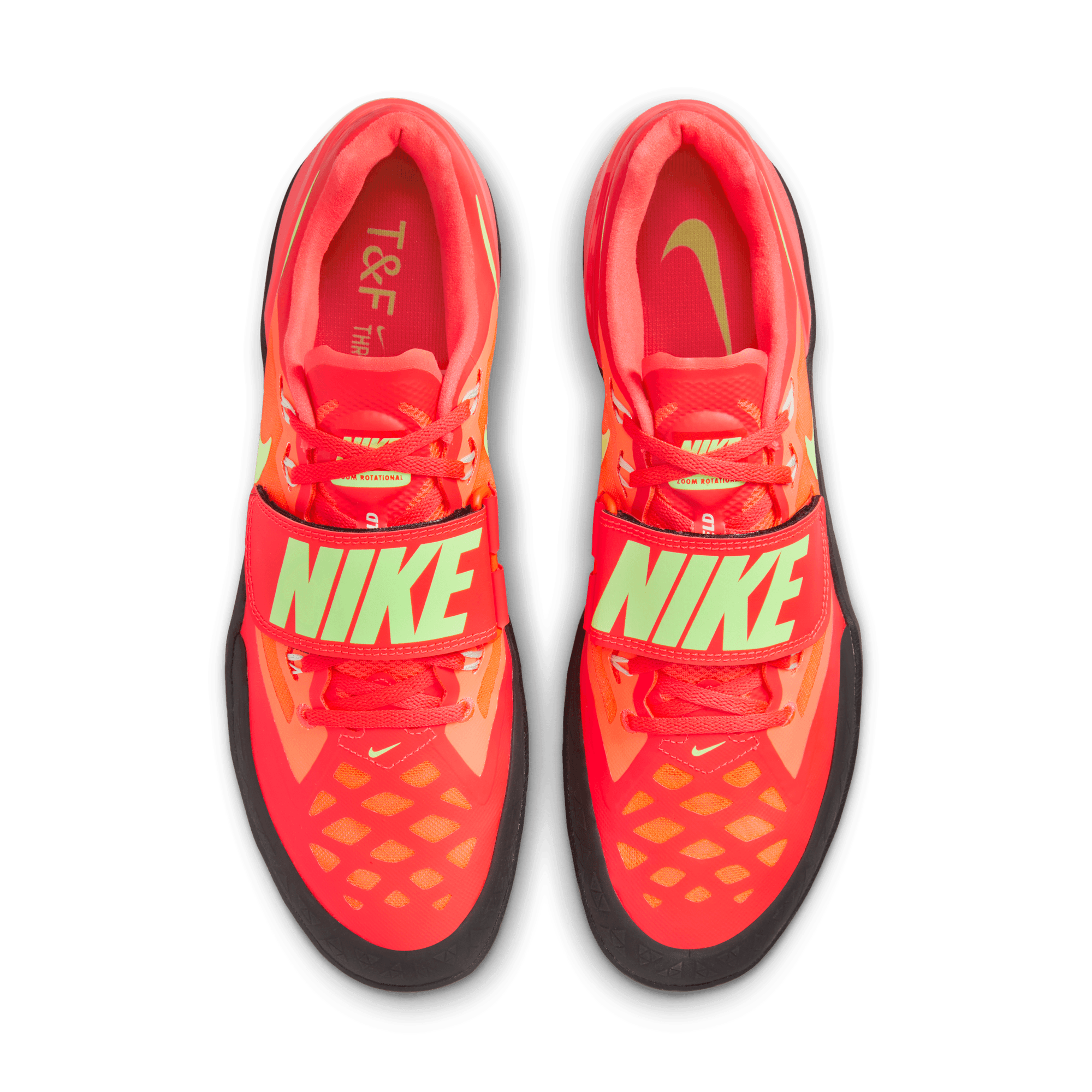 Nike Unisex Zoom Rotational 6 (600 - Bright Crimson/Washed Coral-Lime Blast)