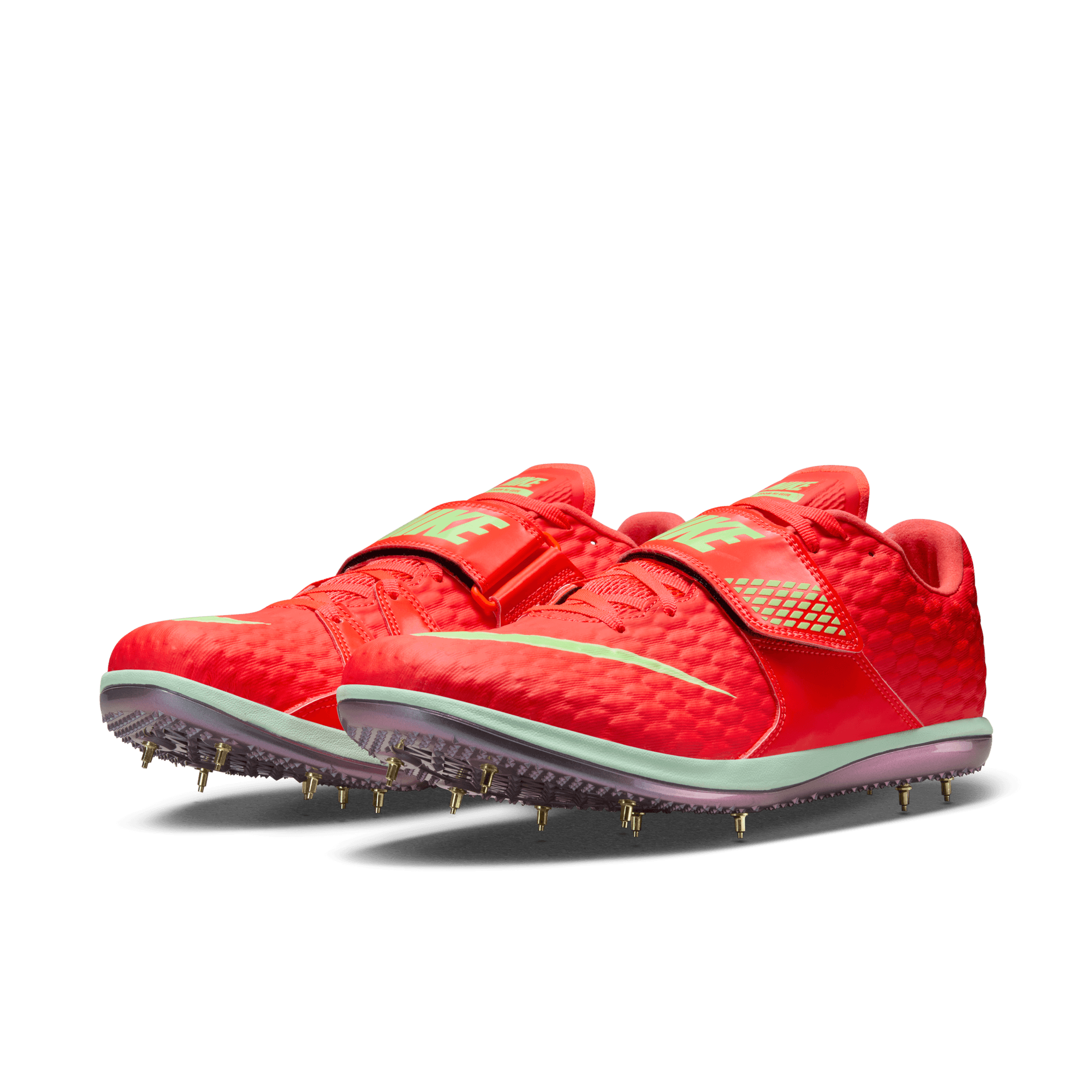Nike Unisex High Jump Elite (600 - Bright Crimson/Washed Coral-Hyper Orange)