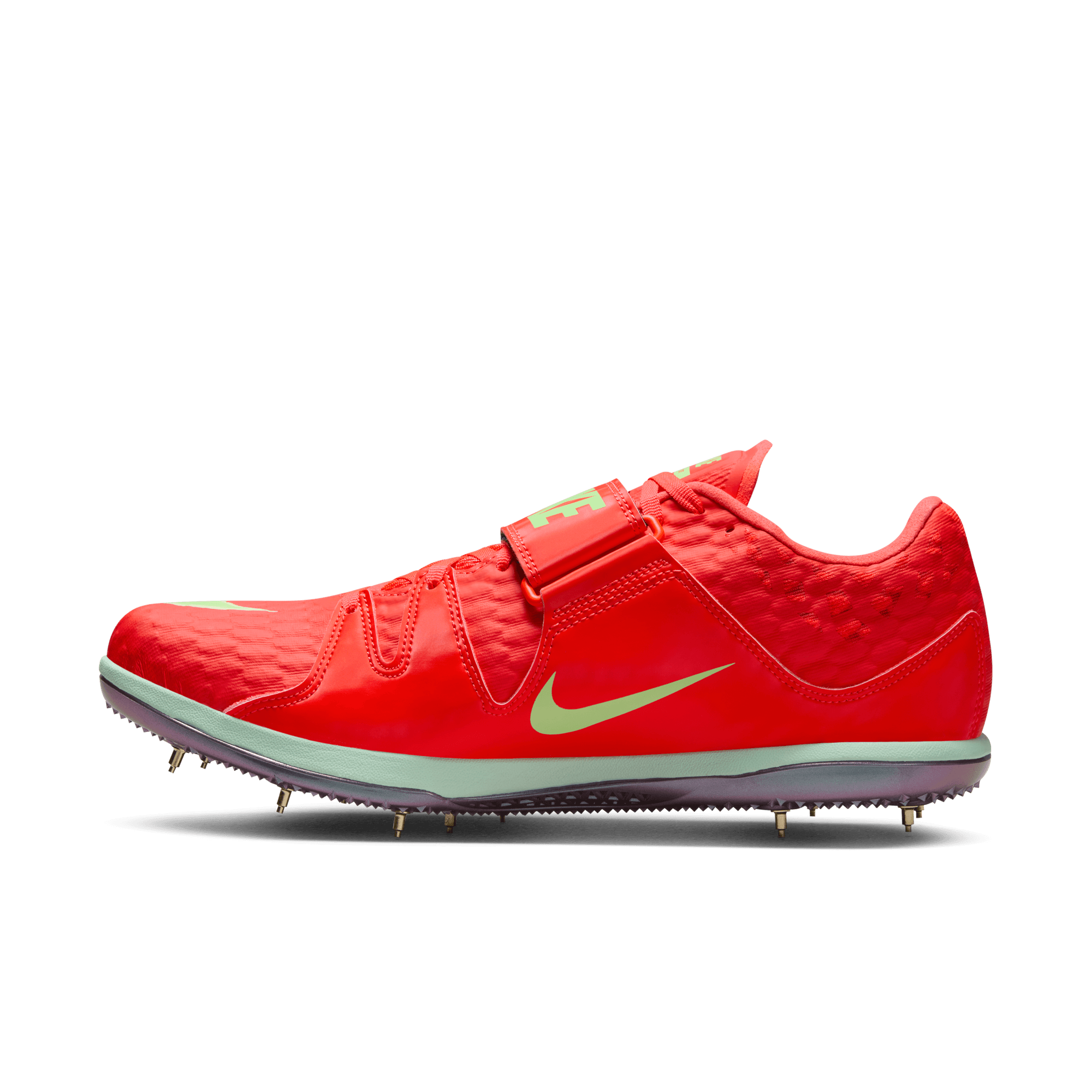Nike Unisex High Jump Elite (600 - Bright Crimson/Washed Coral-Hyper Orange)