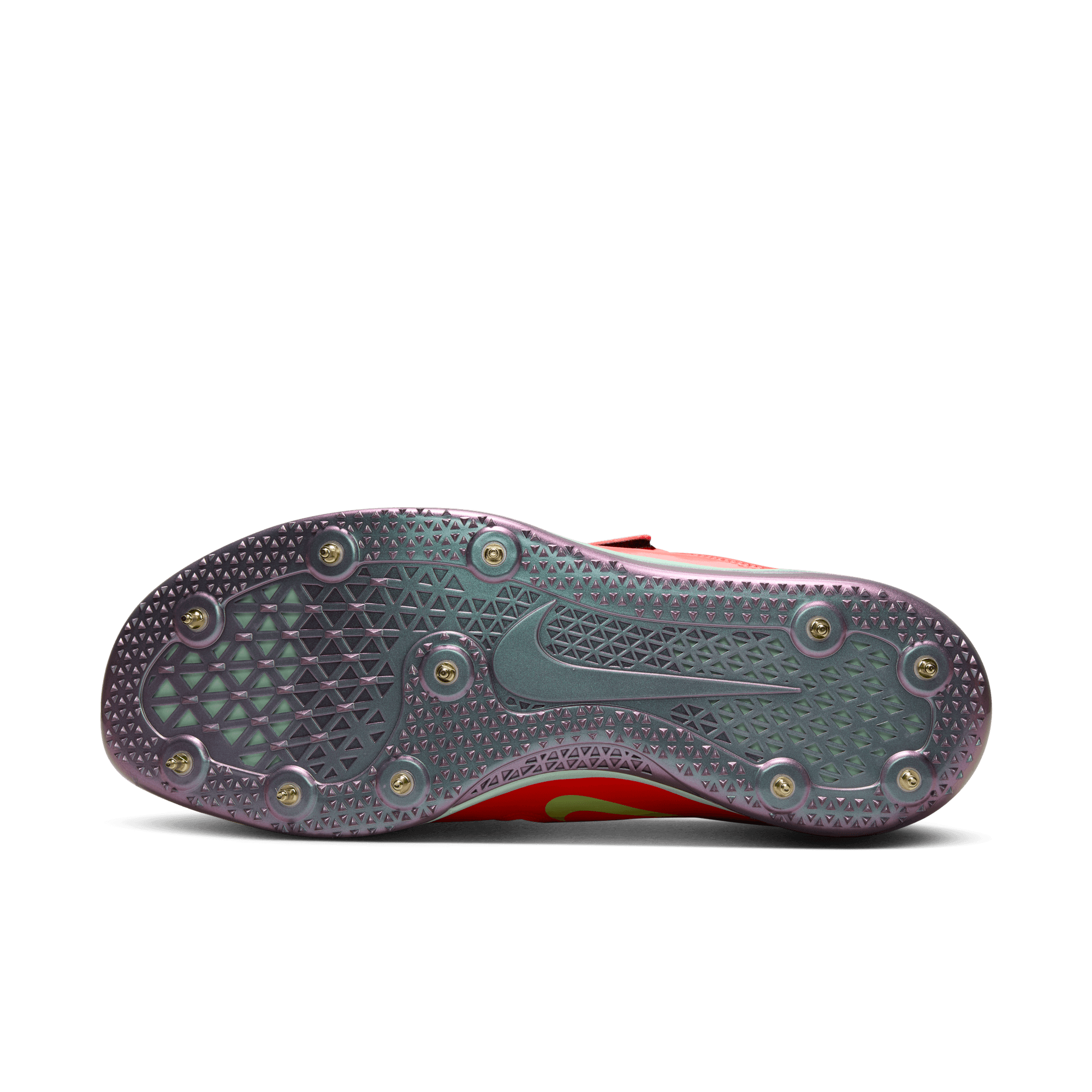 Nike Unisex High Jump Elite (600 - Bright Crimson/Washed Coral-Hyper Orange)