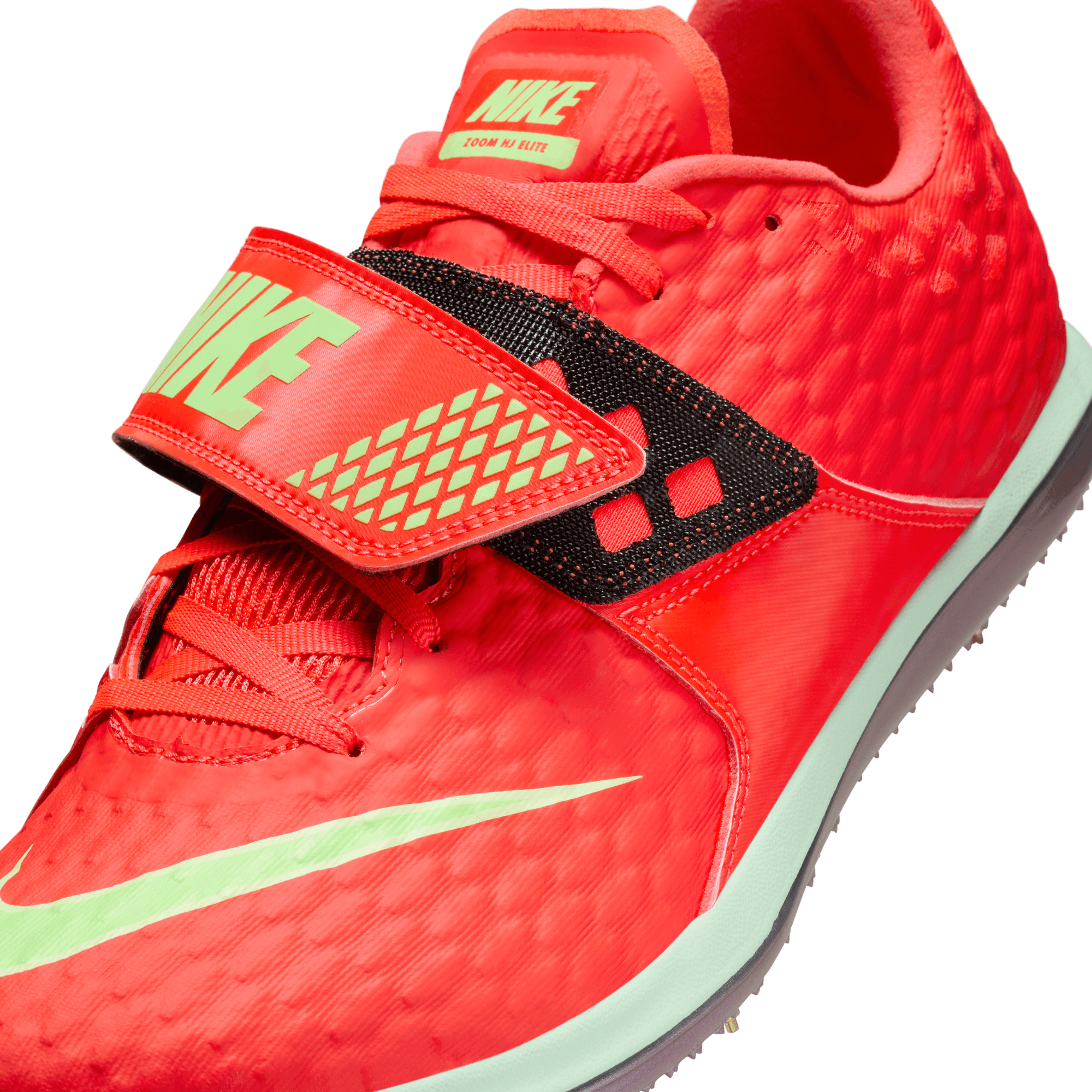 Nike Unisex High Jump Elite (600 - Bright Crimson/Washed Coral-Hyper Orange)