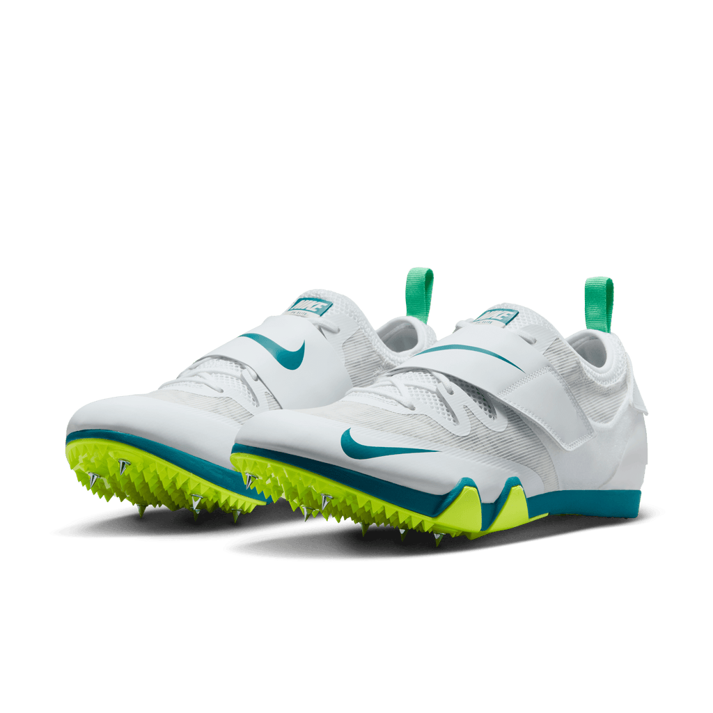 Nike Unisex Pole Vault Elite (100 - White/Bright Spruce-Barely Green)
