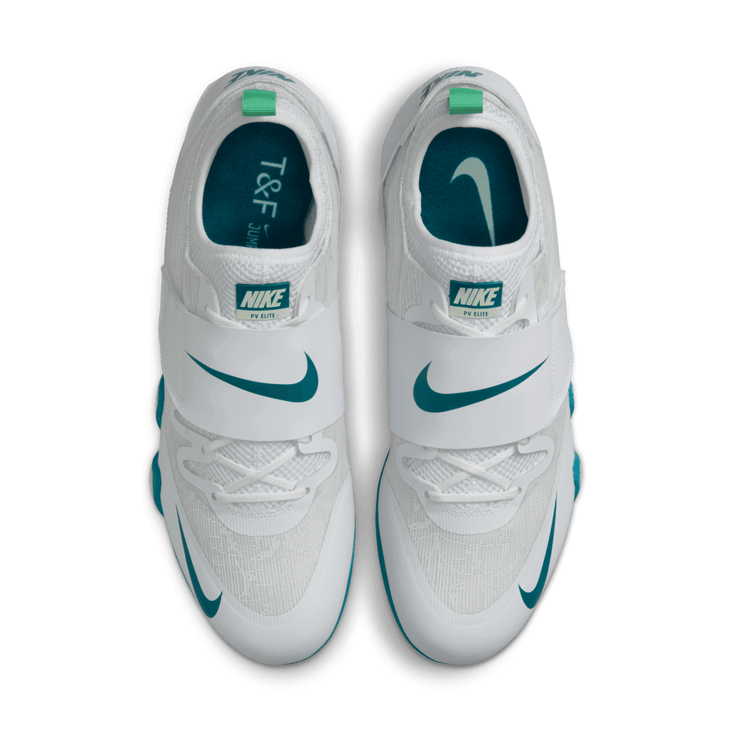 Nike Unisex Pole Vault Elite (100 - White/Bright Spruce-Barely Green)