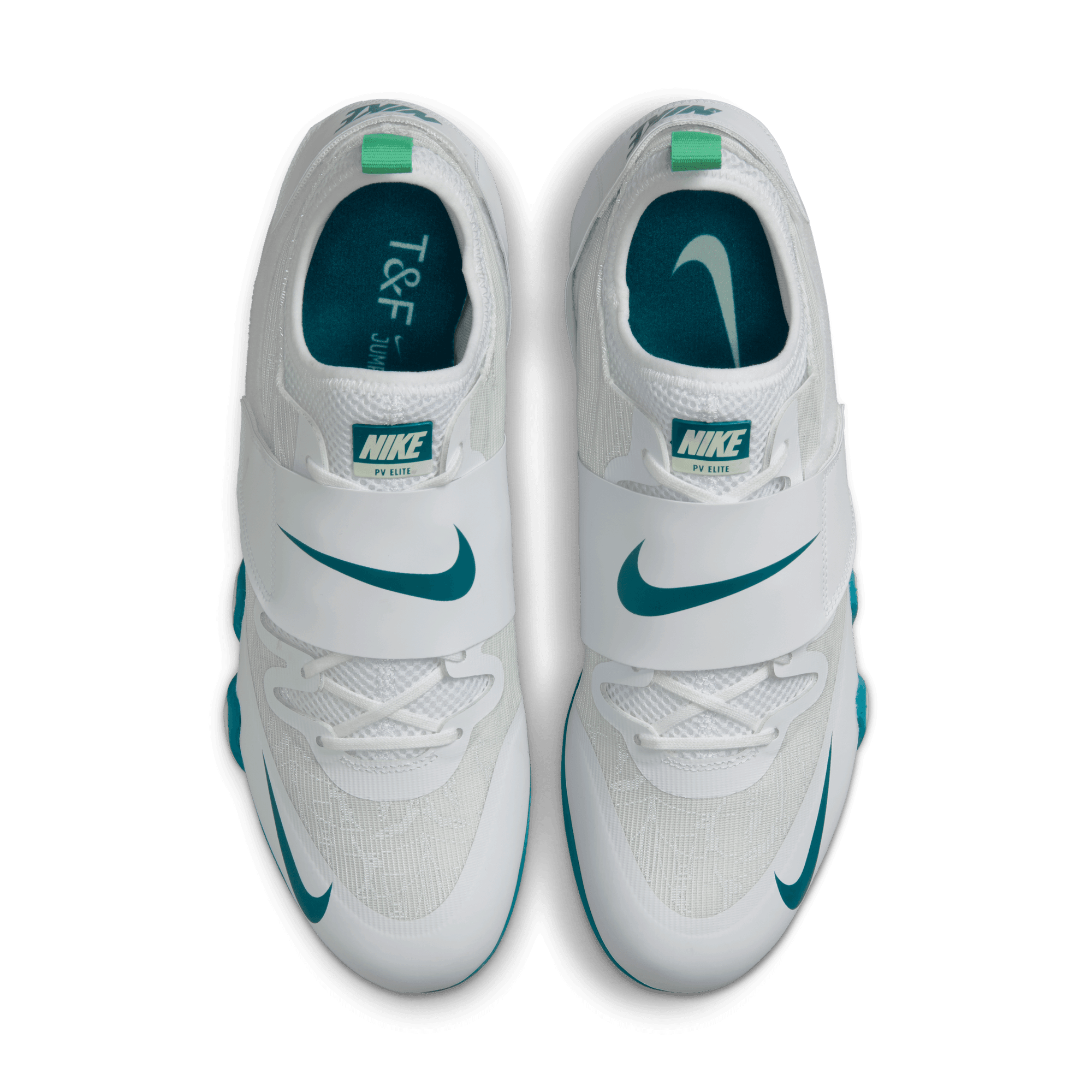 Nike Unisex Pole Vault Elite (100 - White/Bright Spruce-Barely Green)