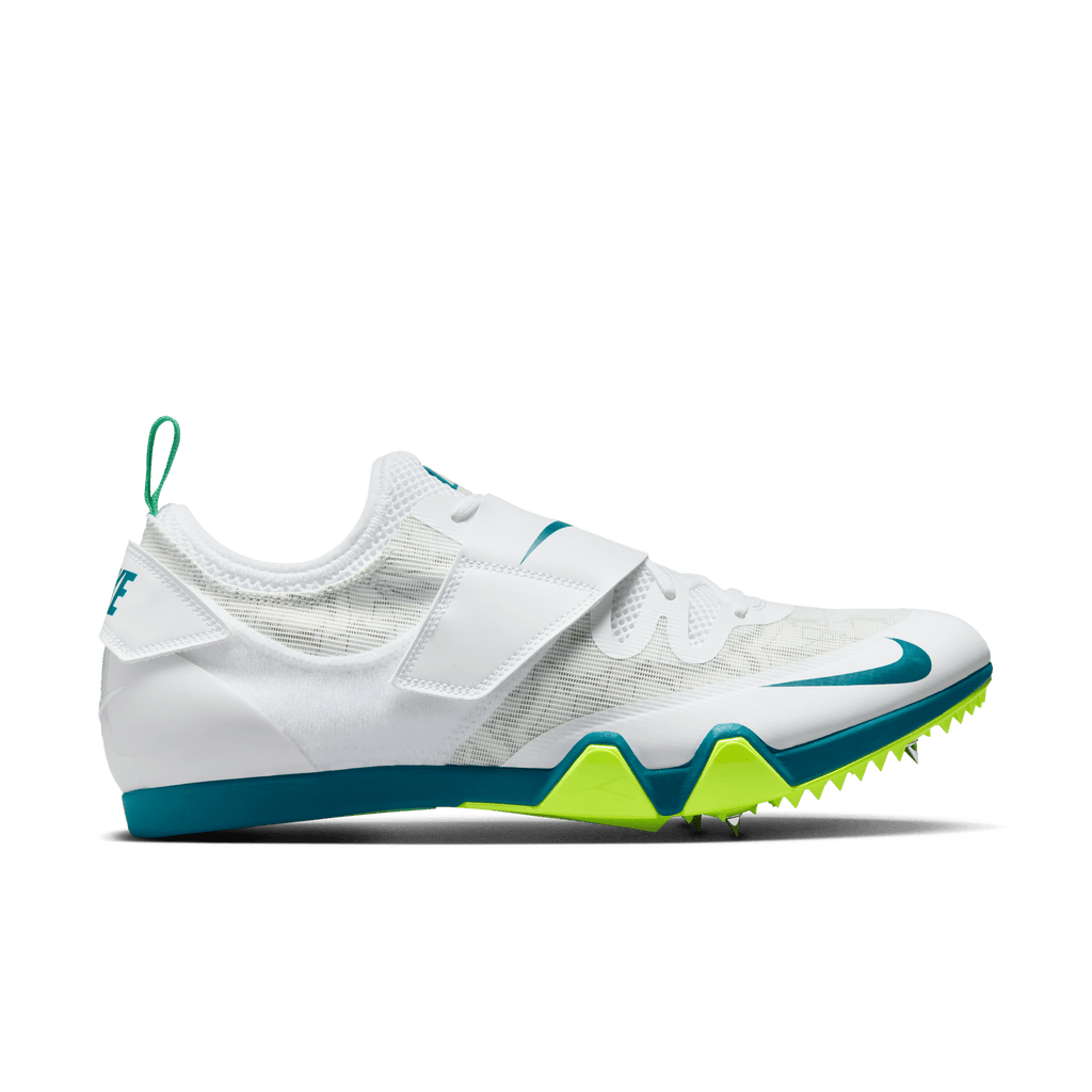 Nike Unisex Pole Vault Elite (100 - White/Bright Spruce-Barely Green)