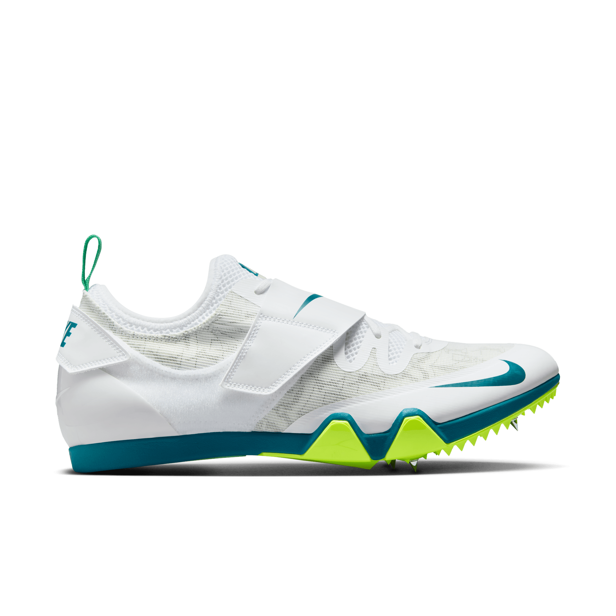 Nike Unisex Pole Vault Elite (100 - White/Bright Spruce-Barely Green)