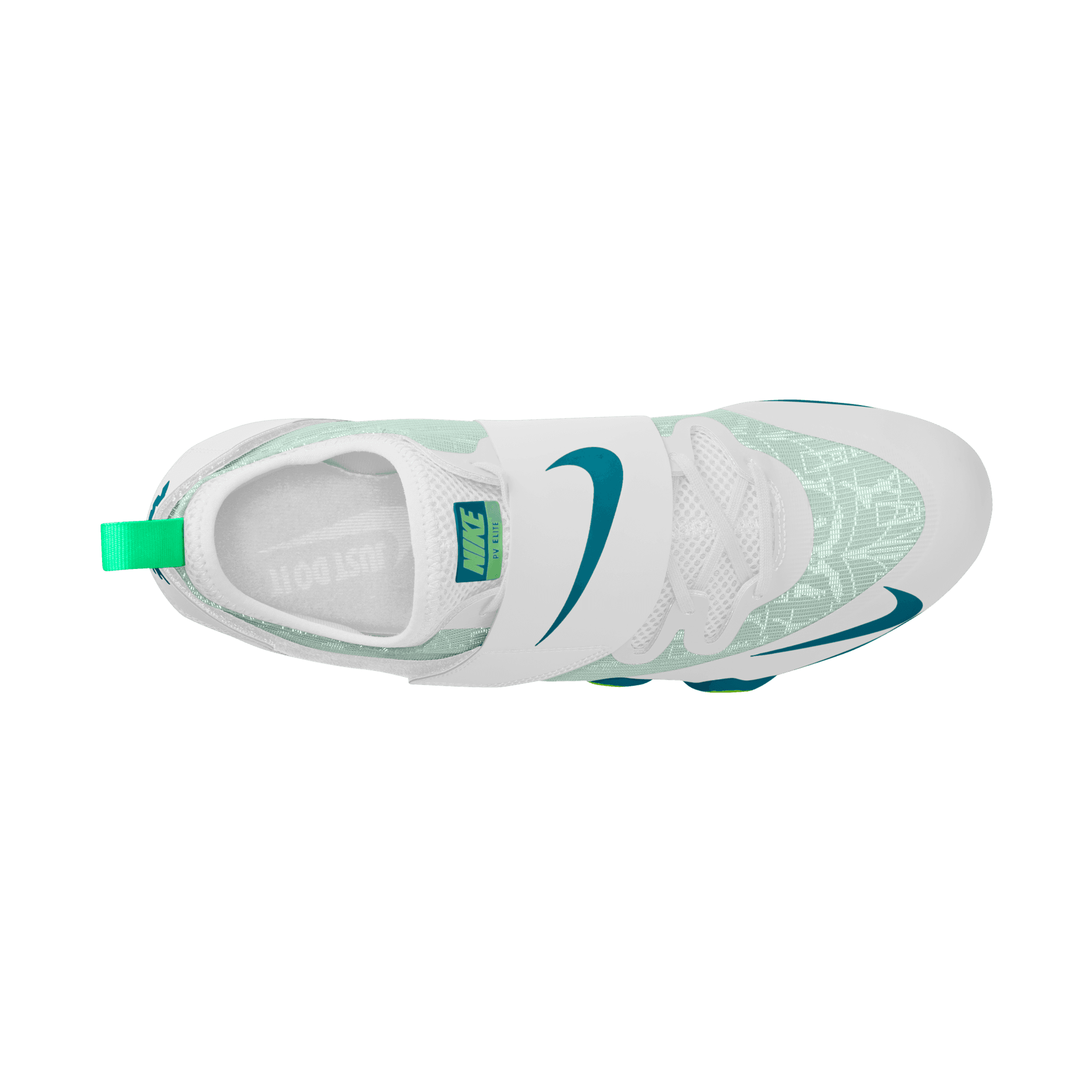 Nike Unisex Pole Vault Elite (100 - White/Bright Spruce-Barely Green)