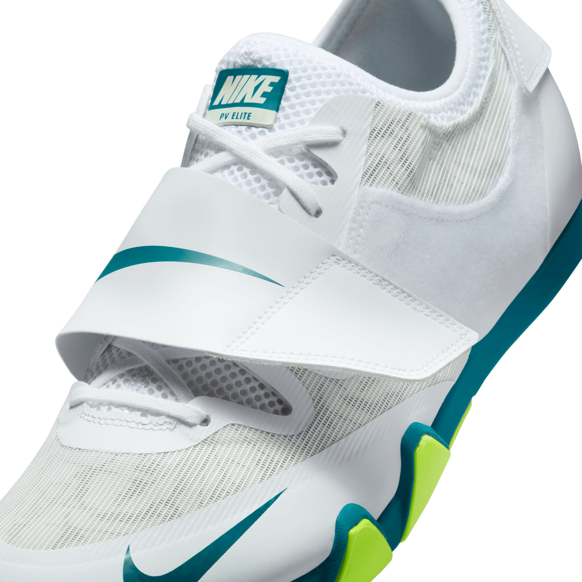 Nike Unisex Pole Vault Elite (100 - White/Bright Spruce-Barely Green)