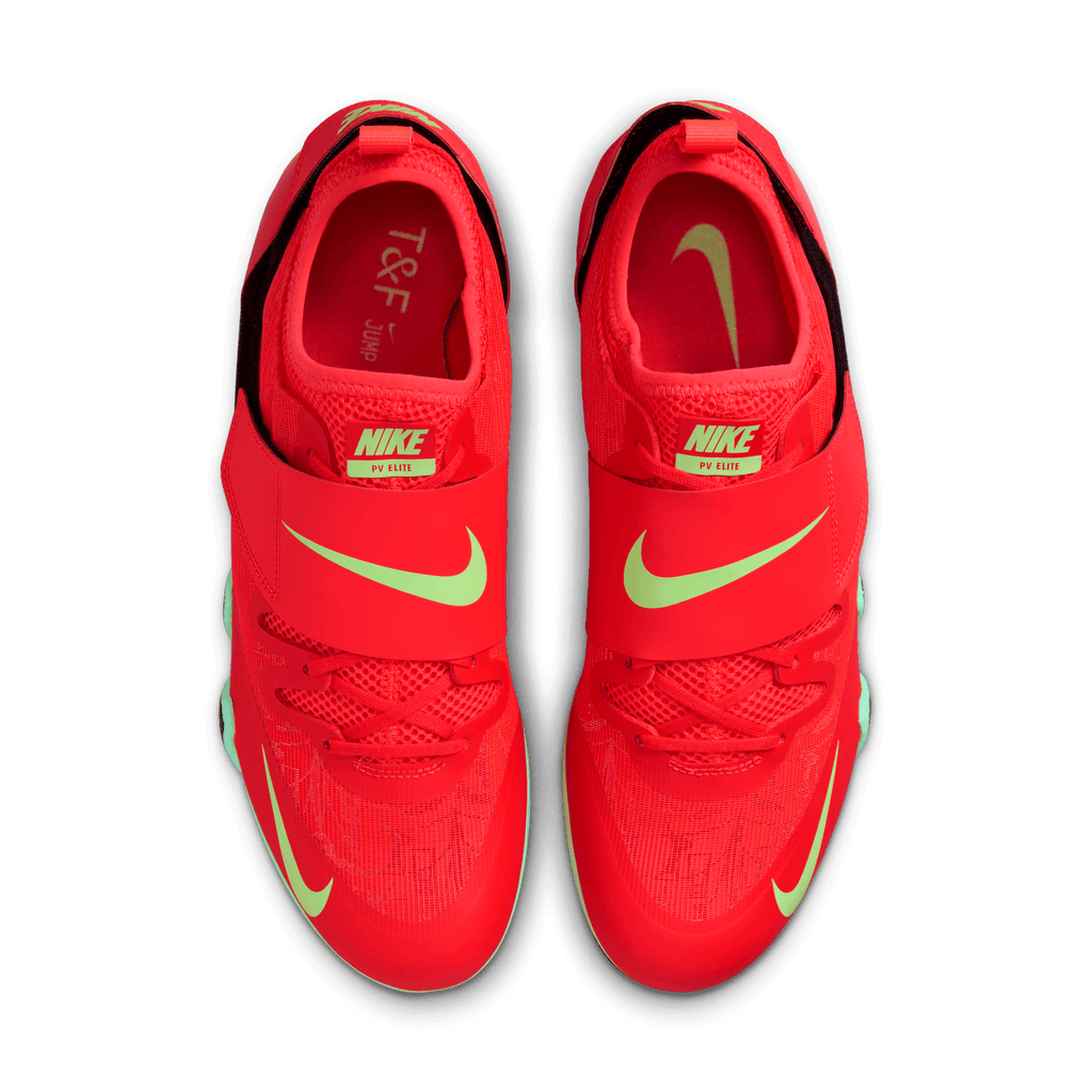 Nike Unisex Pole Vault Elite (600 - Bright Crimson/Washed Coral-Lime Blast)